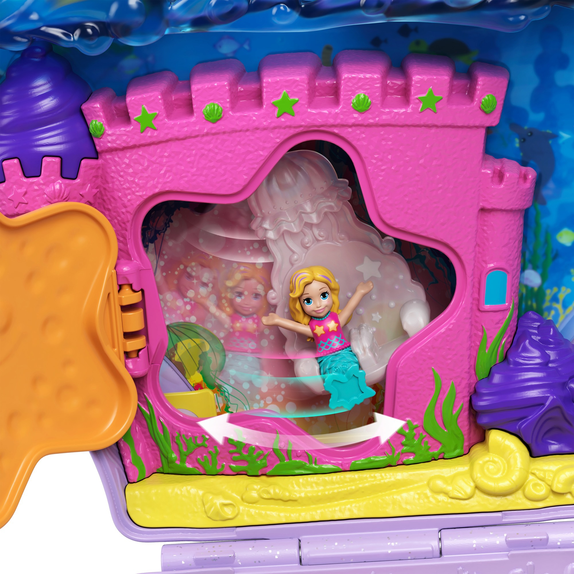 Polly Pocket Spielwelt »Muschel-Tasche«, Sammelfigur