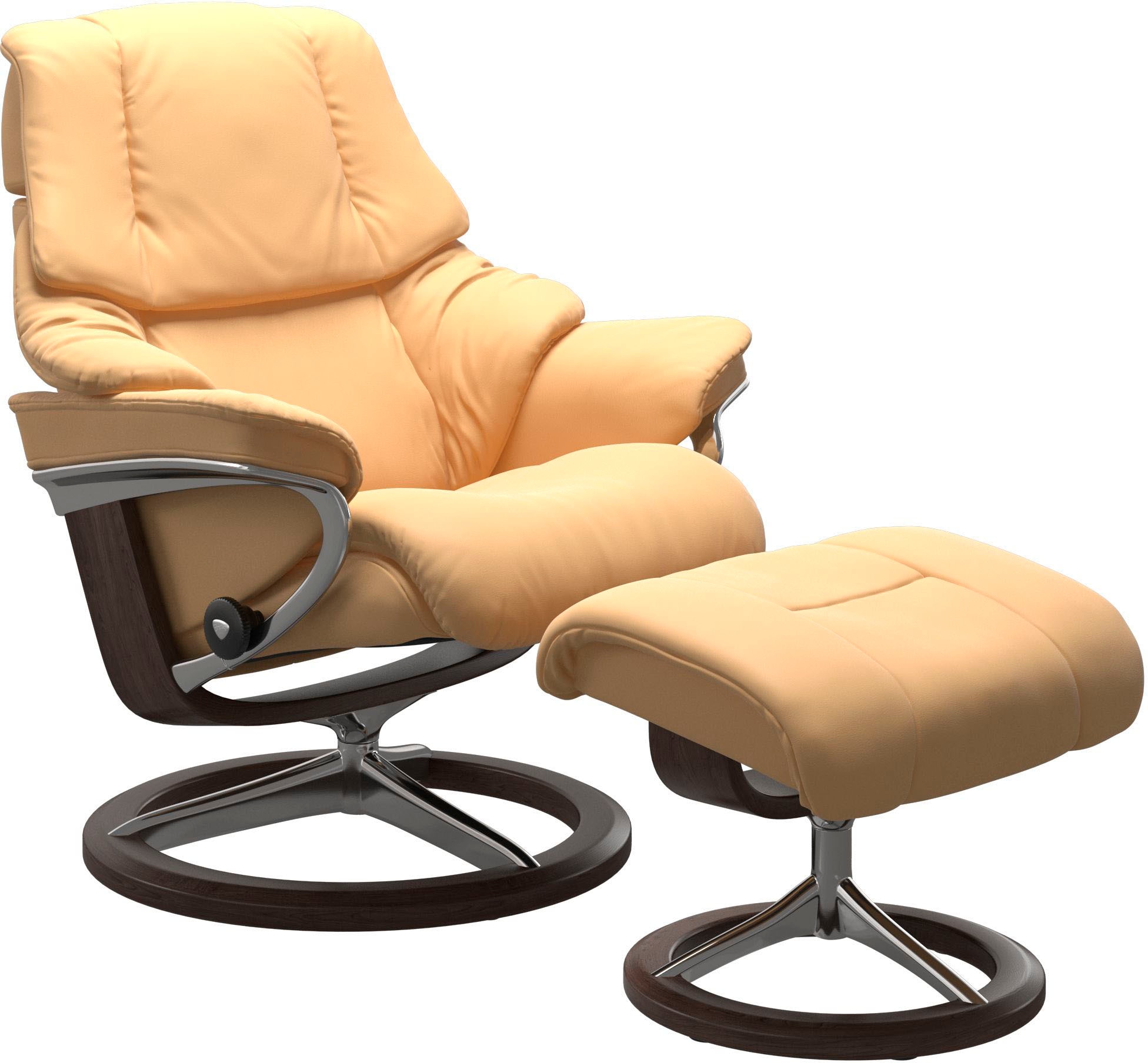 Stressless Fußhocker "Reno", mit Signature Base, Gestell Wenge günstig online kaufen