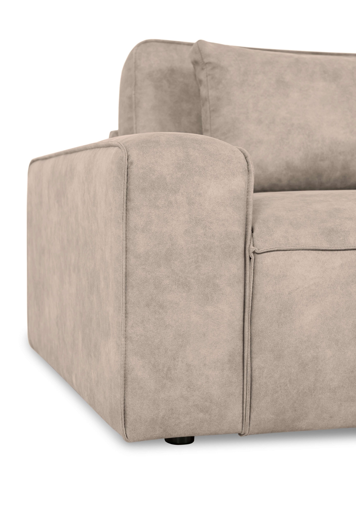 OTTO home 3-Sitzer »Mittel« Breite 245 cm, bodentief, extra Kissen inkl., tiefe Sitzfläche