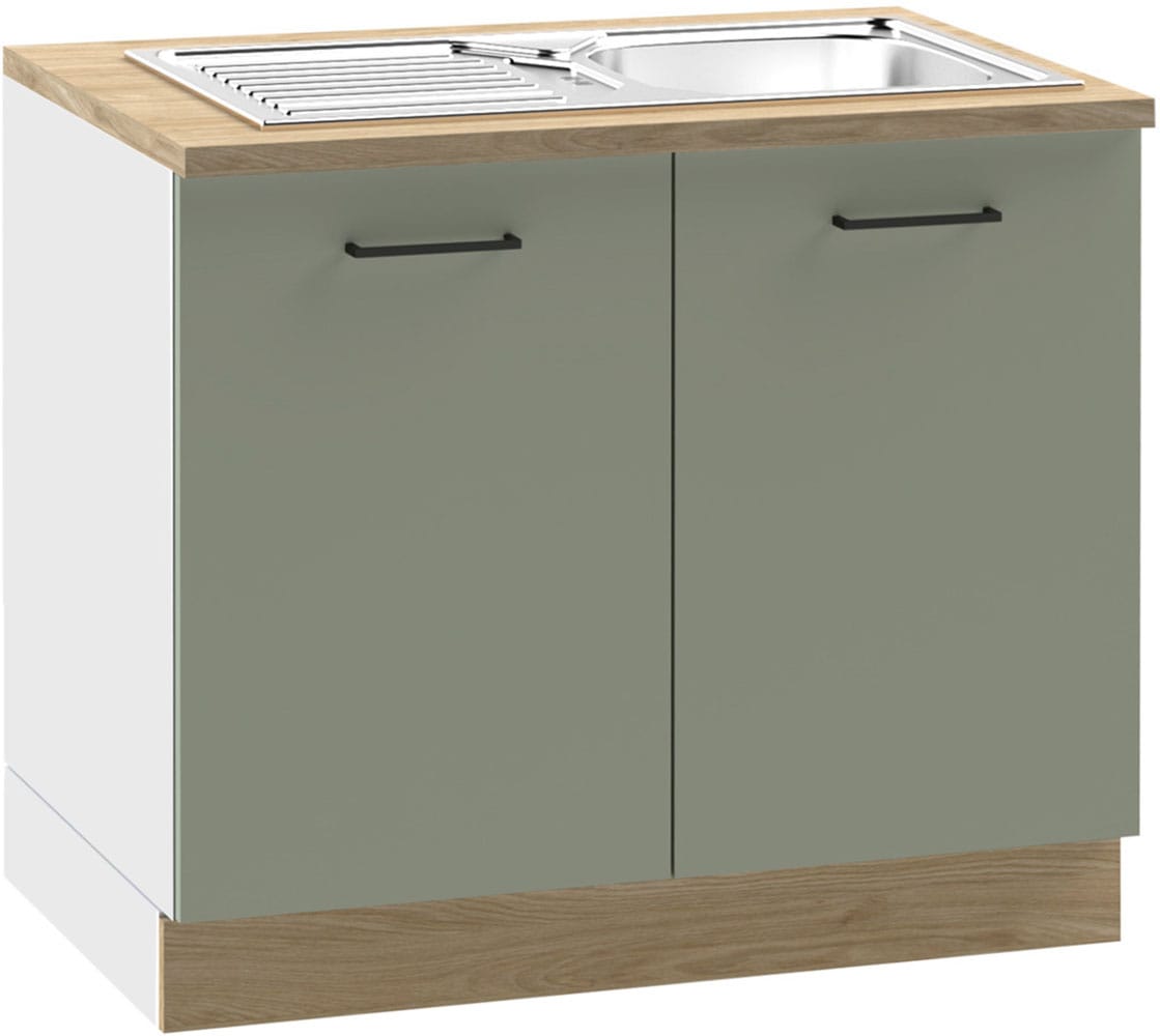 KOCHSTATION Spülenschrank "KS-Kolari" 1 Stk. tlg. Maße (B/T/H): 100,1 x 60 x 88 cm