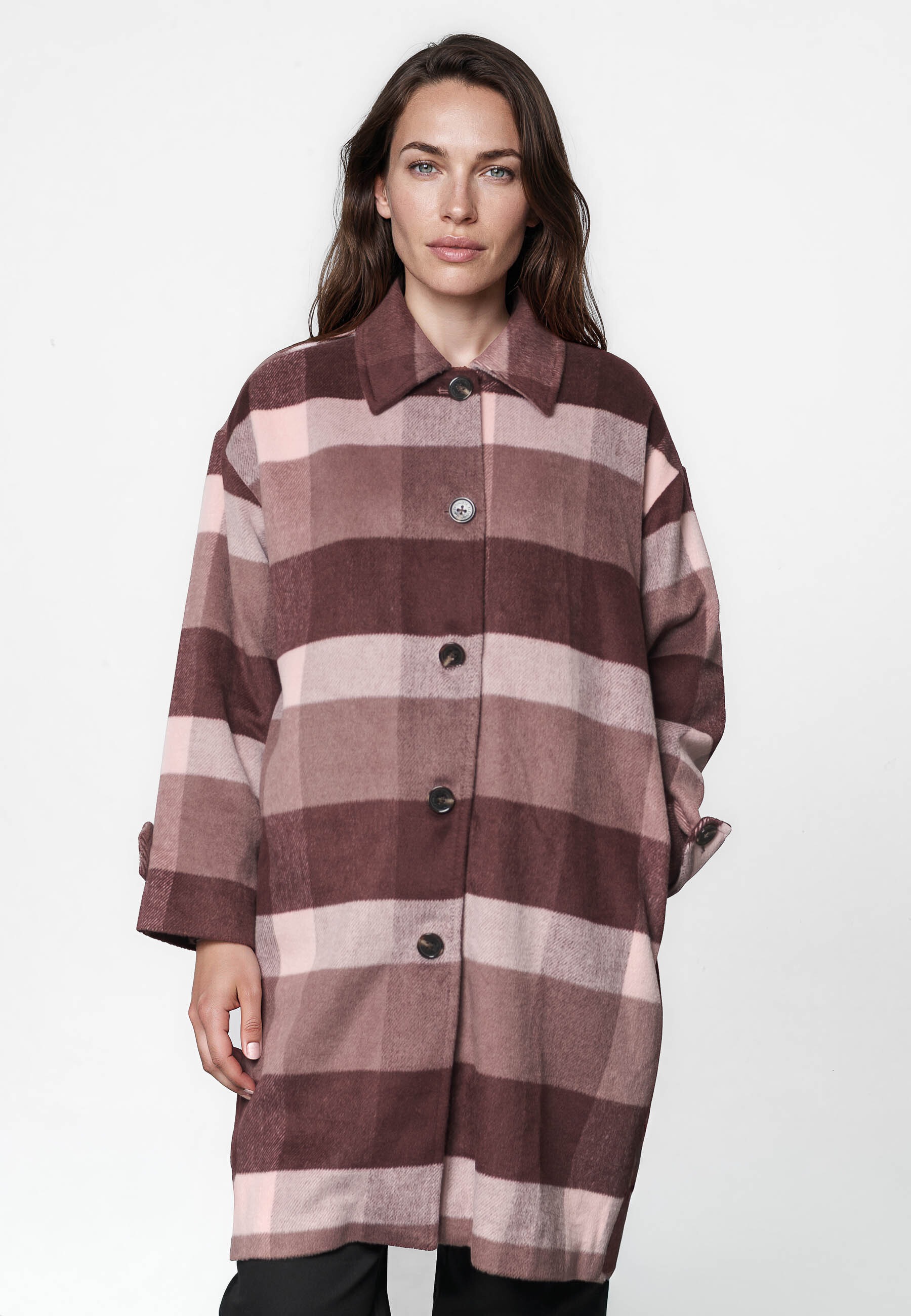 Kleinigkeit Cabanjacke »Kleinigkeit Karolina Karokova Coat« 1 Stk. tlg. ohne Kapuze