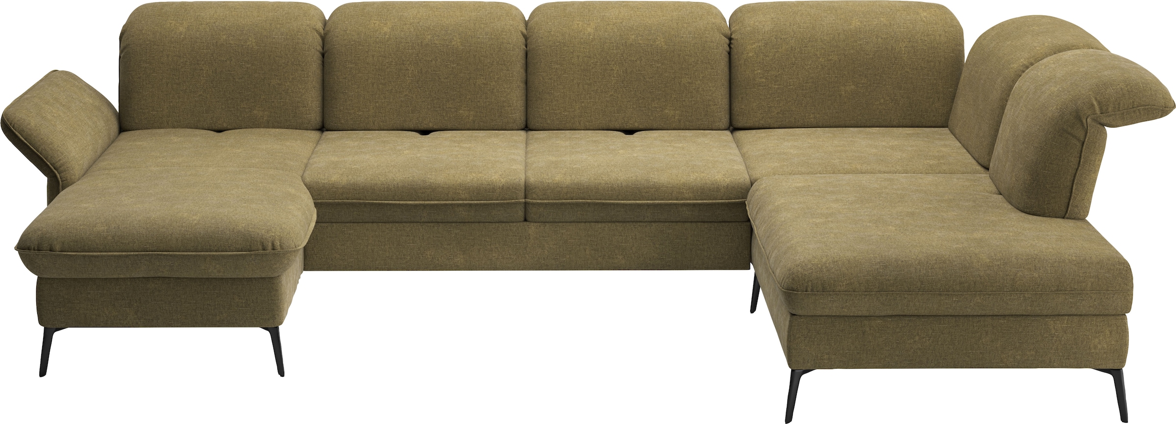 sit&more Wohnlandschaft »Emely«, mit Sitztiefenverstellung optional mit Bettfunktion und Bettkasten