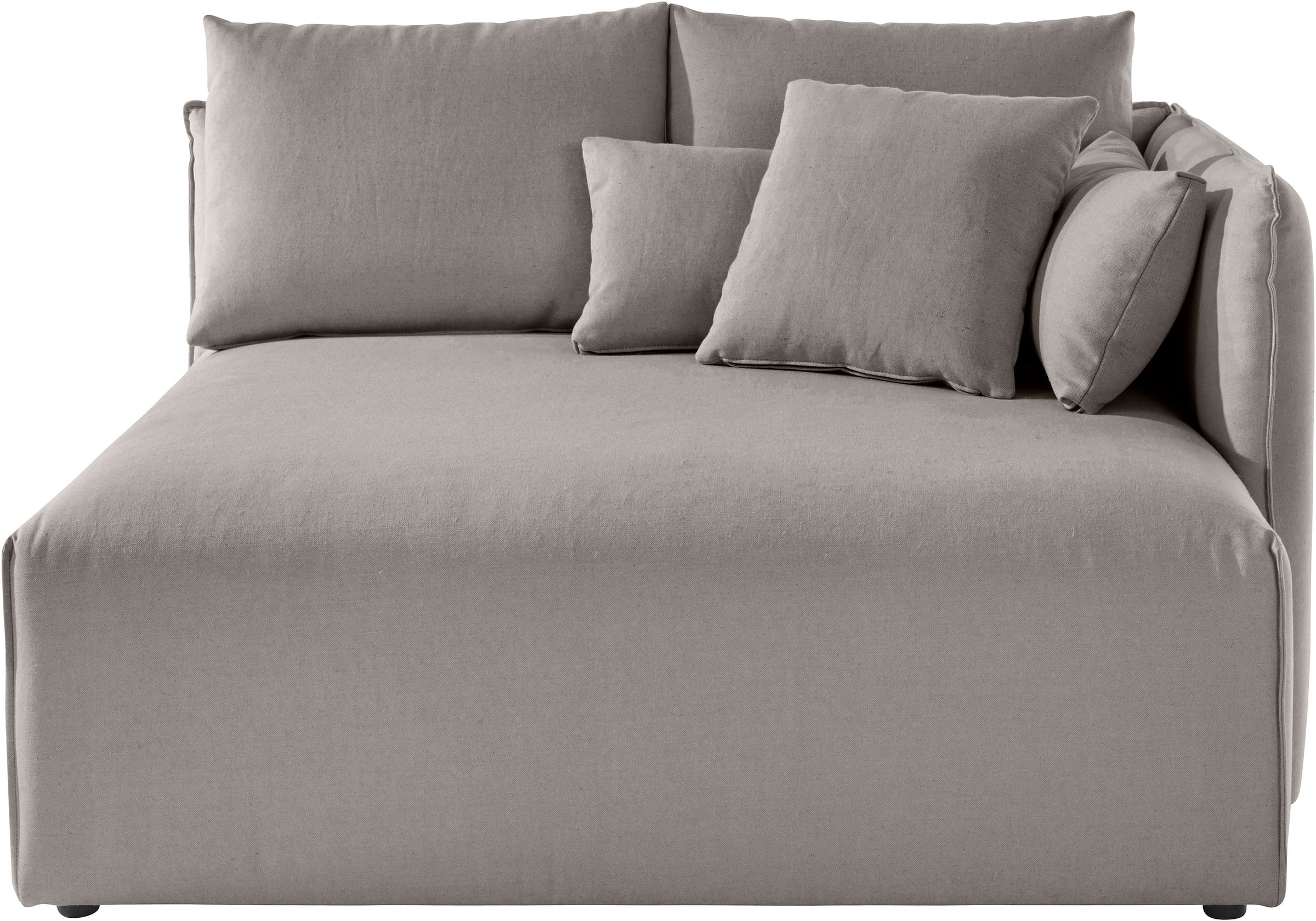 andas Ottomane »Nöre«, kurzes Lounge-Modul - zum Zusammenstellen, Breite 138 cm, Tiefe 128 cm