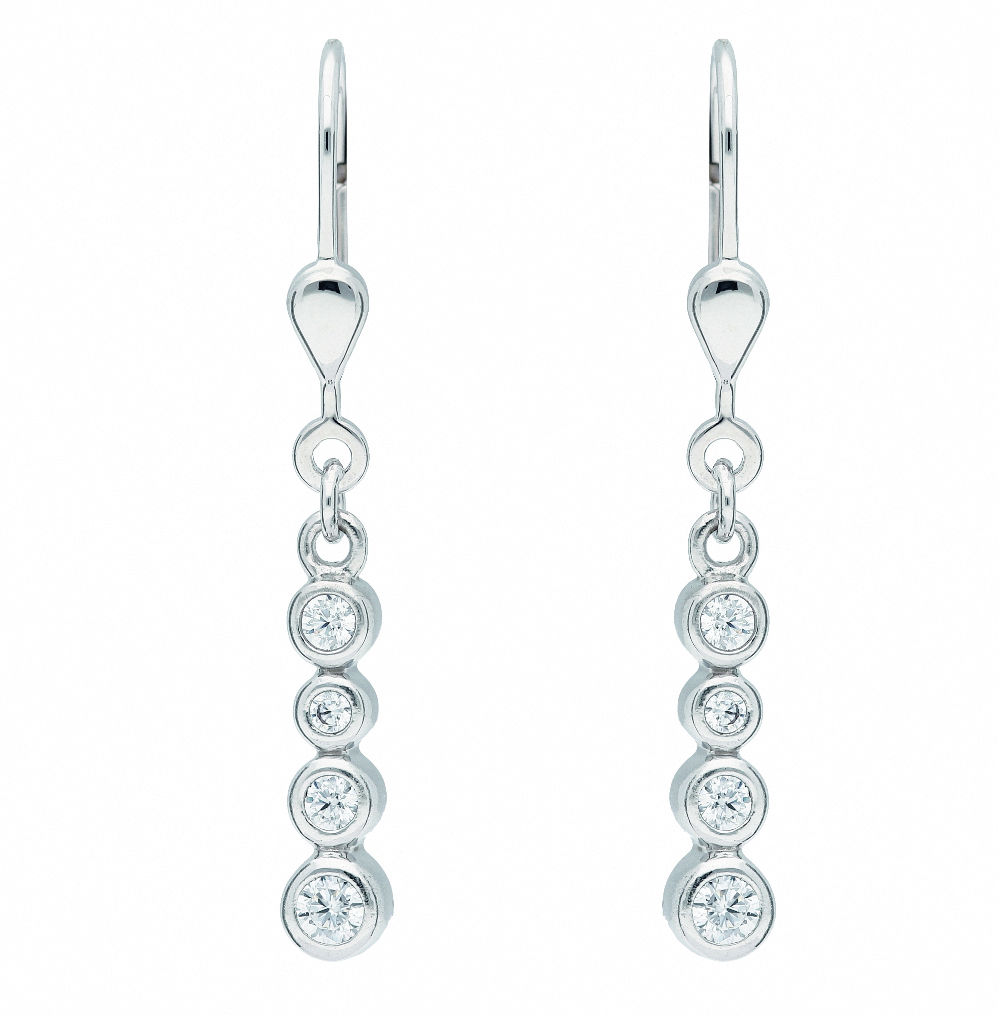 Adelia´s Paar Ohrhänger »1 Paar 925 Silber Ohrringe / Ohrhänger mit  Zirkonia«, mit Zirkonia Silberschmuck für Damen online bestellen | BAUR