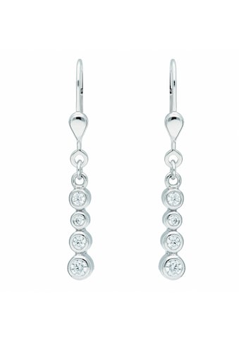 Adelia´s Paar Ohrhänger »1 Paar 925 Silber Ohrringe / Ohrhänger mit Zirkonia«,... kaufen