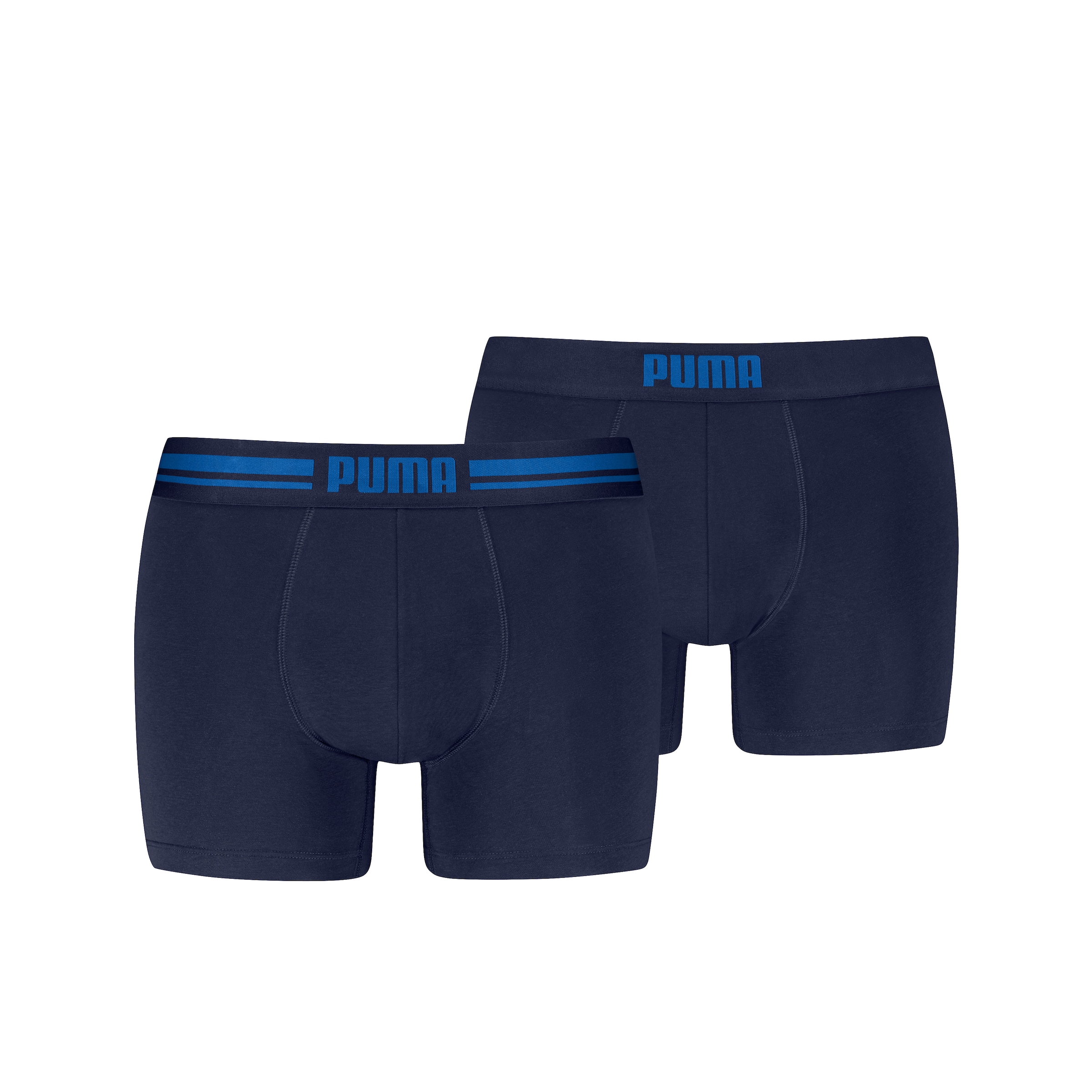 PUMA Boxershorts "PUMA MEN EVERYDAY PLACED LOGO BOXERS 2P" mit Logo Webbund