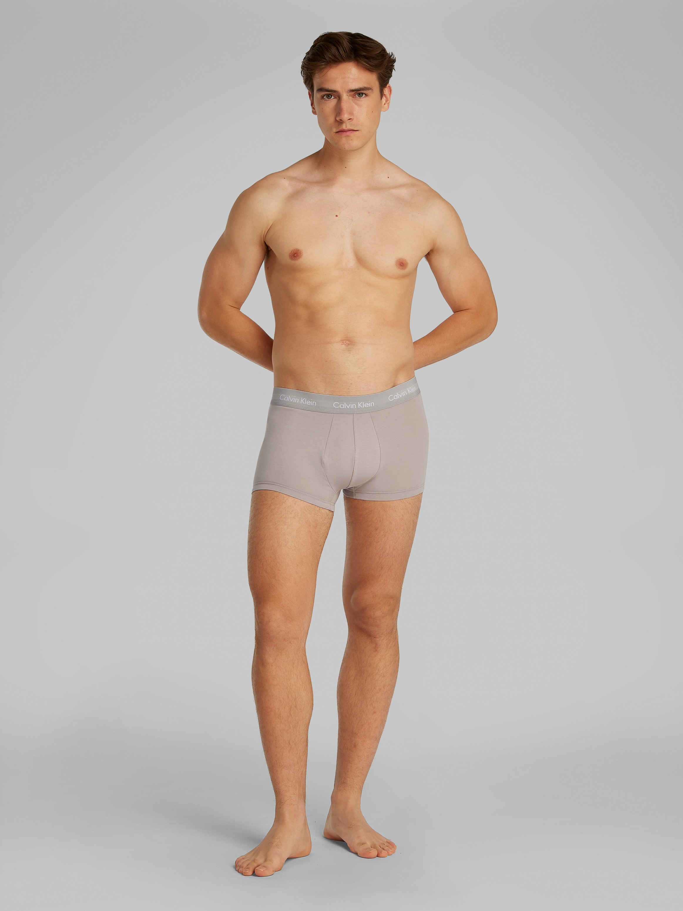 Calvin Klein Underwear Trunk »LOW RISE TRUNK 3PK«, (Packung, 3 St., 3er-Pack), mit Logoschriftzügen