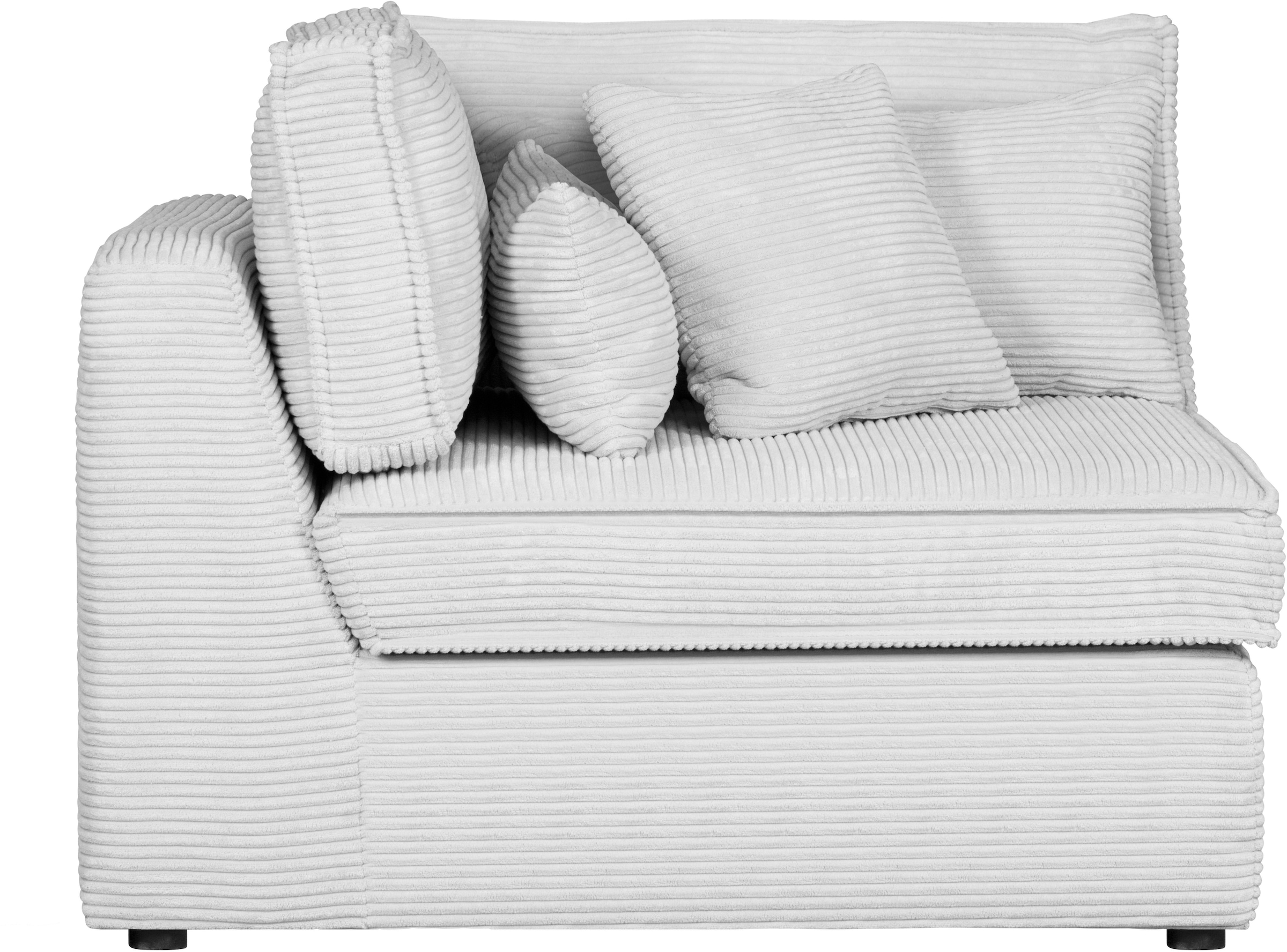 OTTO home Sofa-Eckelement "Florid" Teil eines Modulsofas, fester Sitzkomfor günstig online kaufen