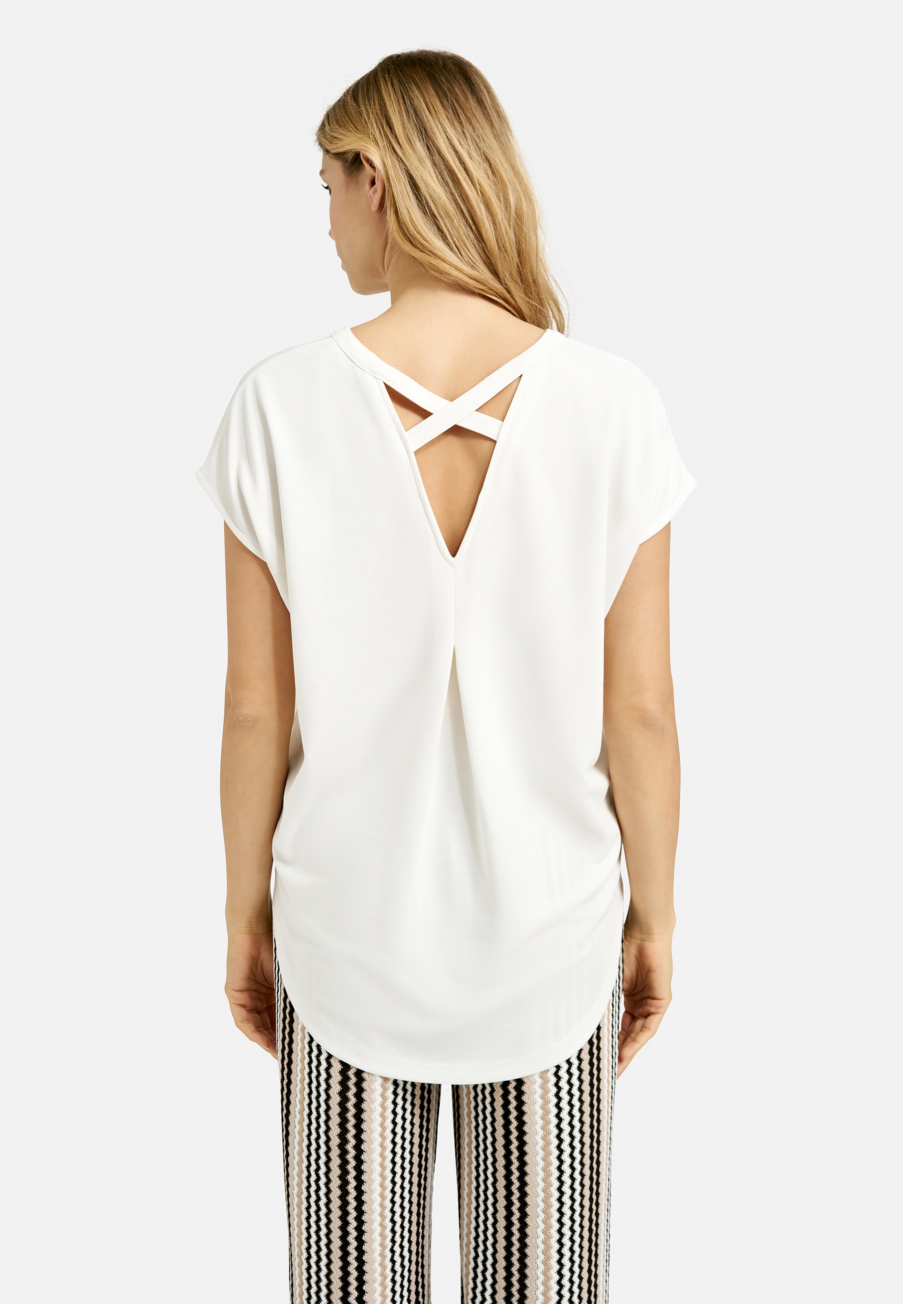 Smith & Soul Kurzarmshirt, mit überschnittenen Schultern