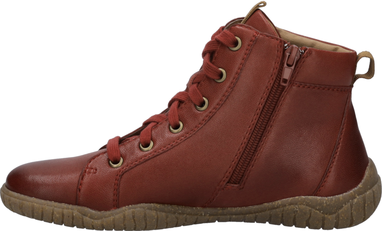 Josef Seibel Barfußschuh »Wynona 15«  Schnürboots mit zwei Reißverschlüssen, Weite G (=weit)