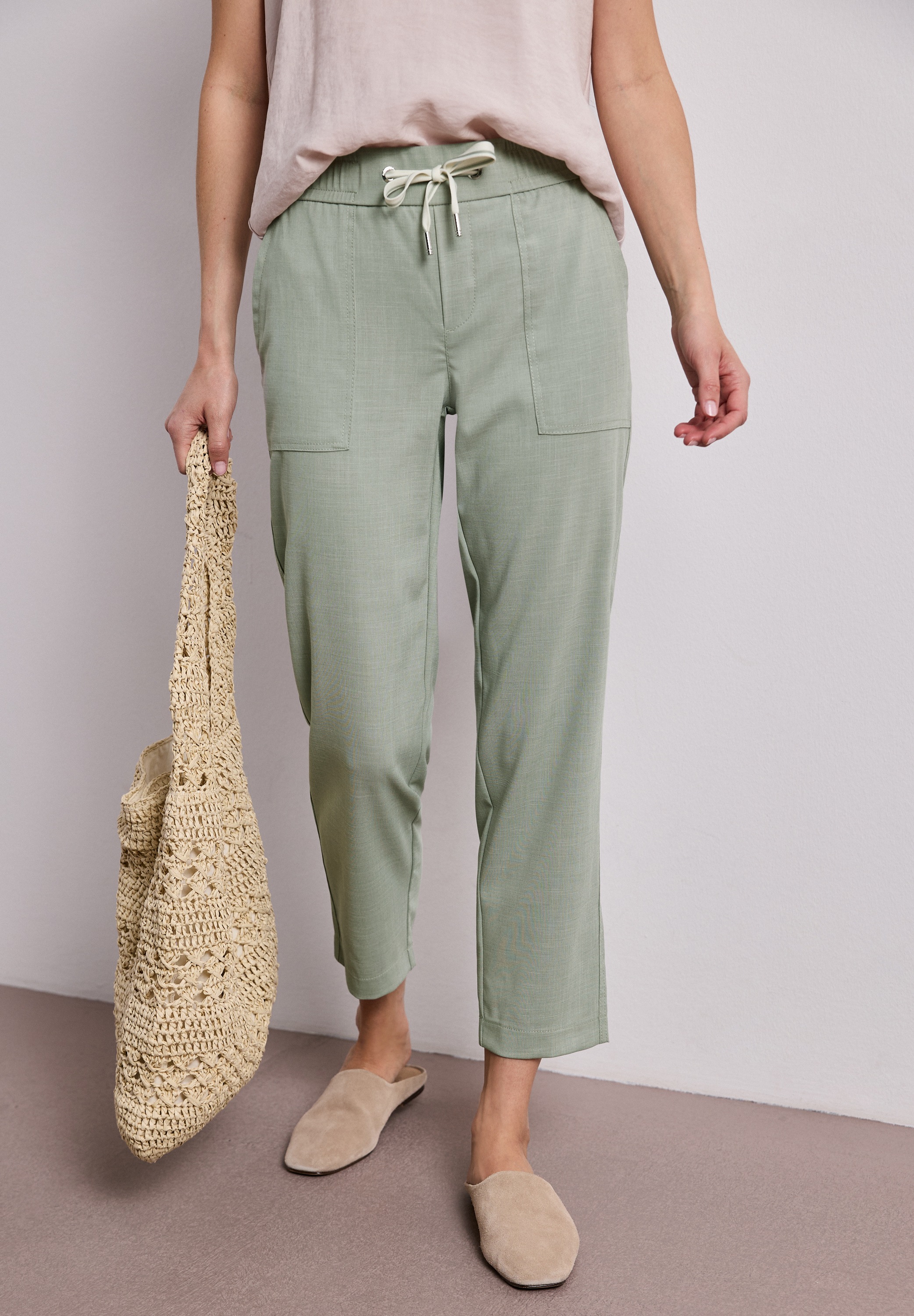 STREET ONE Stoffhose im Loose Fit
