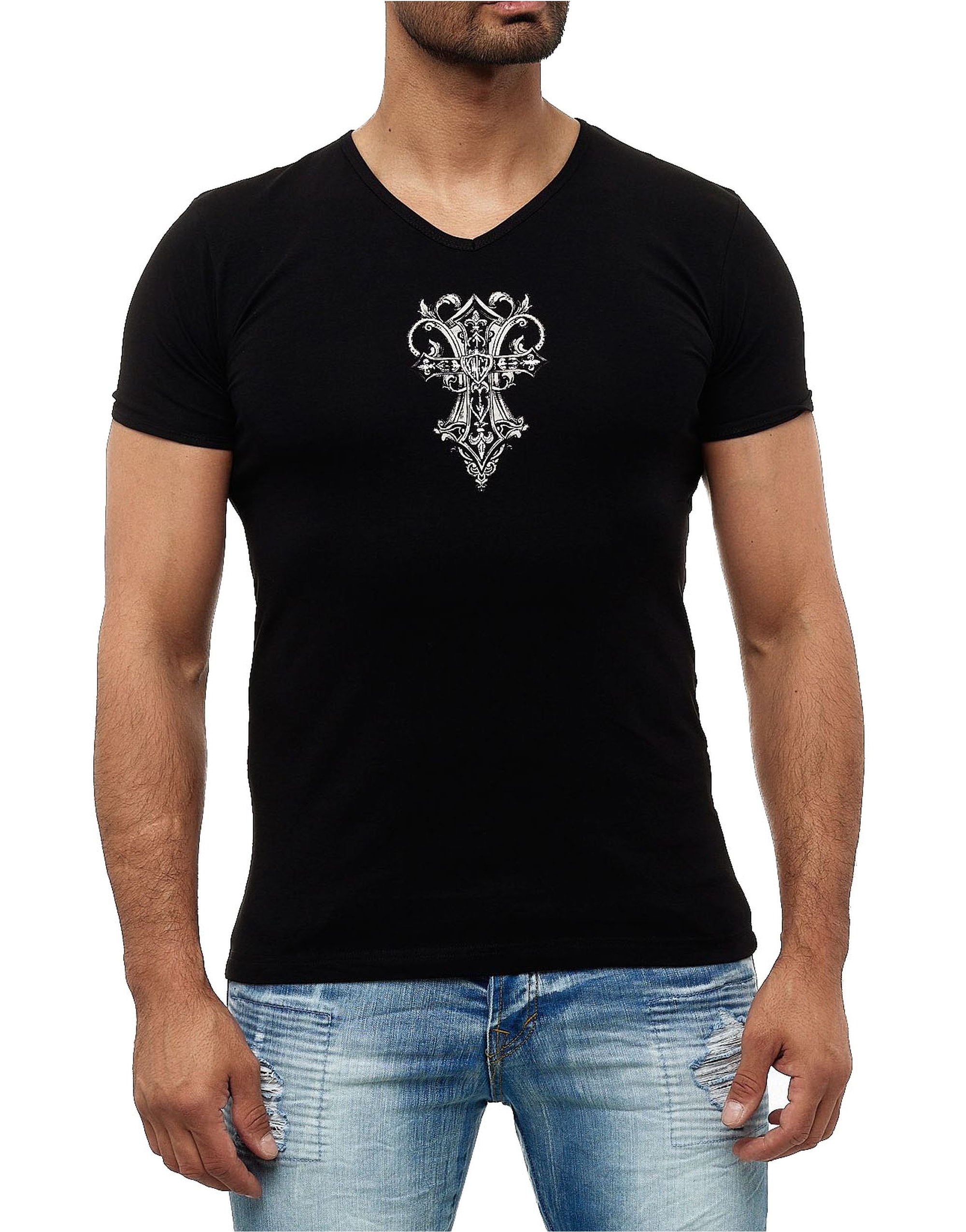 KINGZ Marškinėliai in ausgefallenem Design