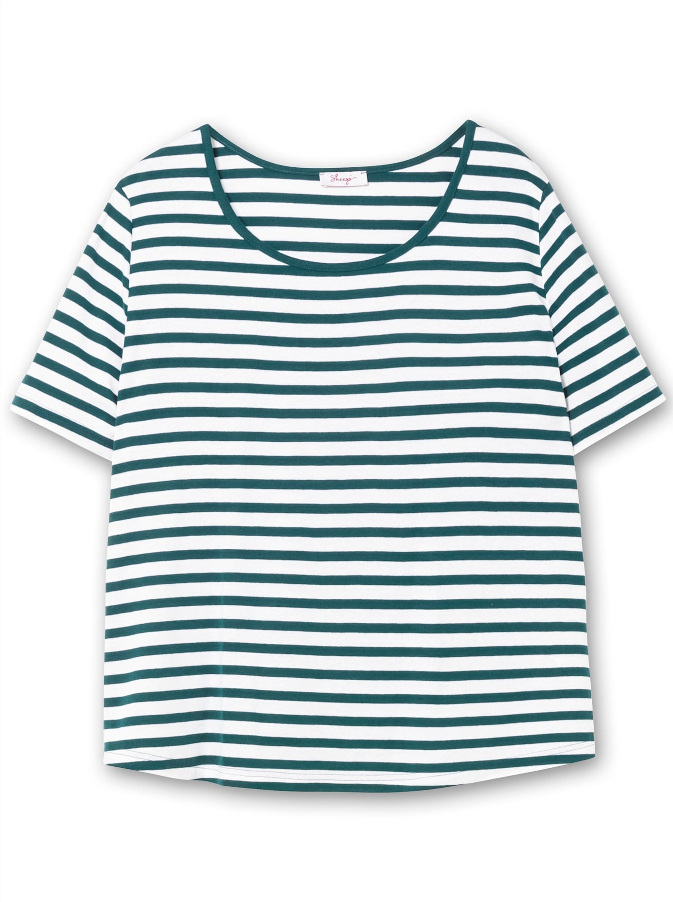 Sheego Kurzarmshirt »T-Shirt«, (1 tlg.)