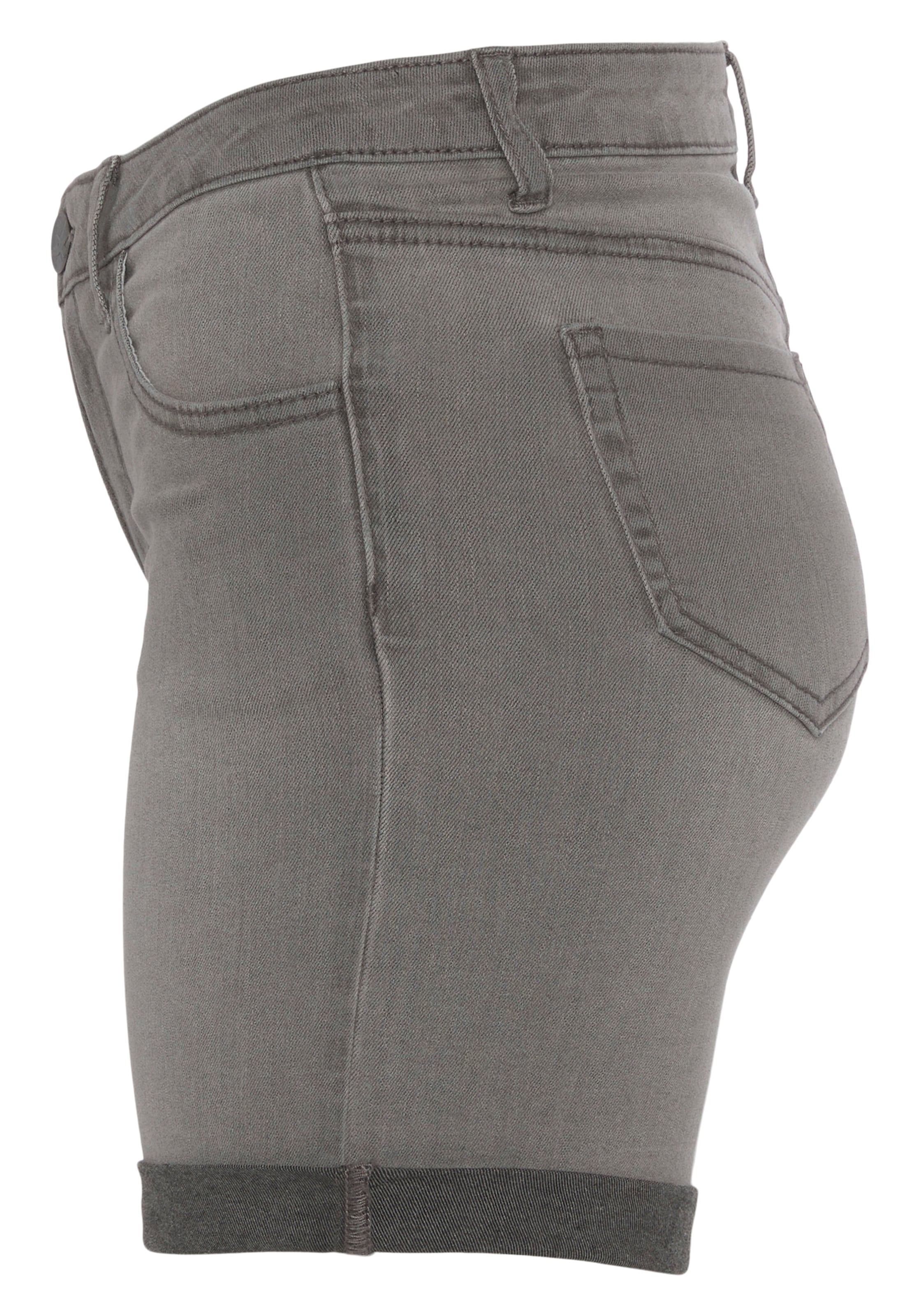 Arizona Jeansshorts »Ultra-Stretch«, extra eng geschnitten, krempelbare Beinabschlüsse