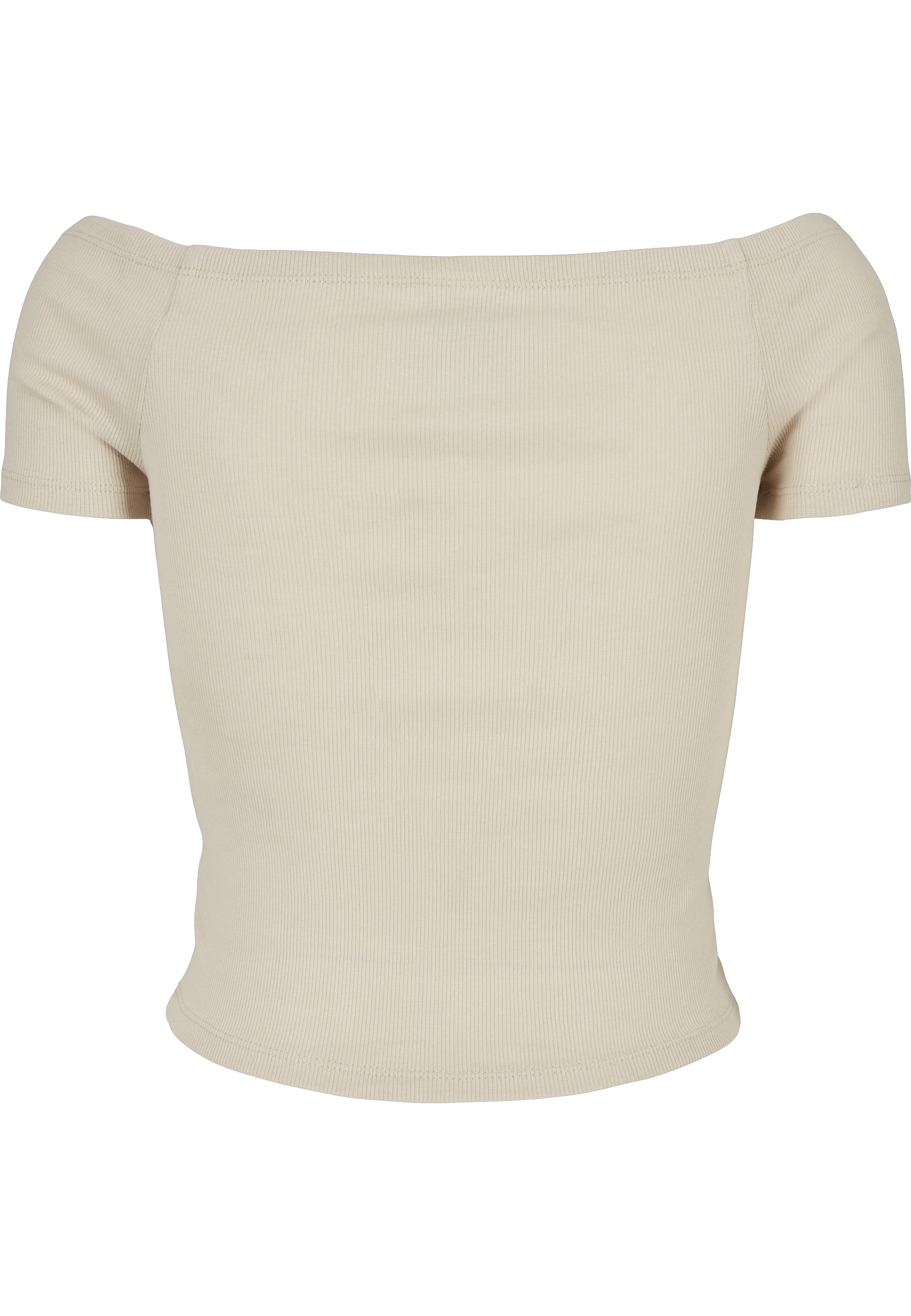 URBAN CLASSICS T-Shirt "Urban Classics Damen Ladies Off Shoulder Rib Tee" 1 günstig online kaufen