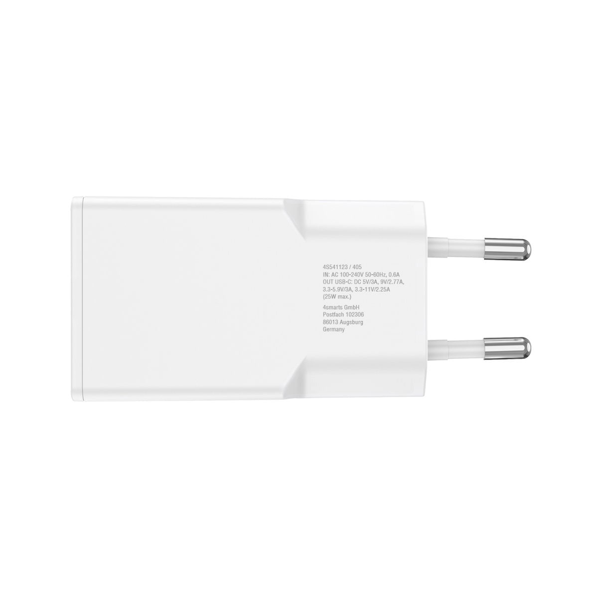 4smarts Schnelllade-Gerät »PDPlug Slim 25W GaN 1x USB-C«