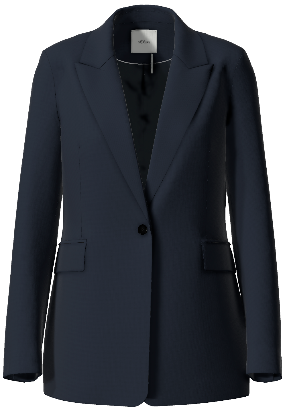 s.Oliver BLACK LABEL Longblazer, im eleganten Look