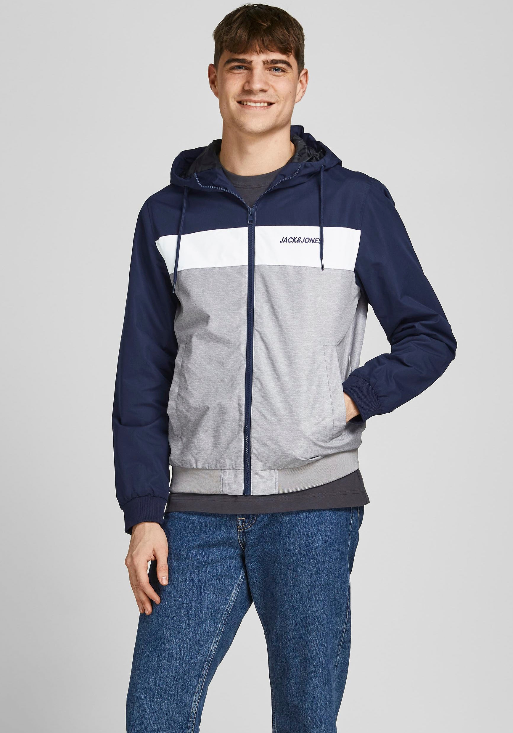 Jack & Jones Windbreaker "JJERUSH Leichte Jacke mit Windschutz,Futter und K günstig online kaufen