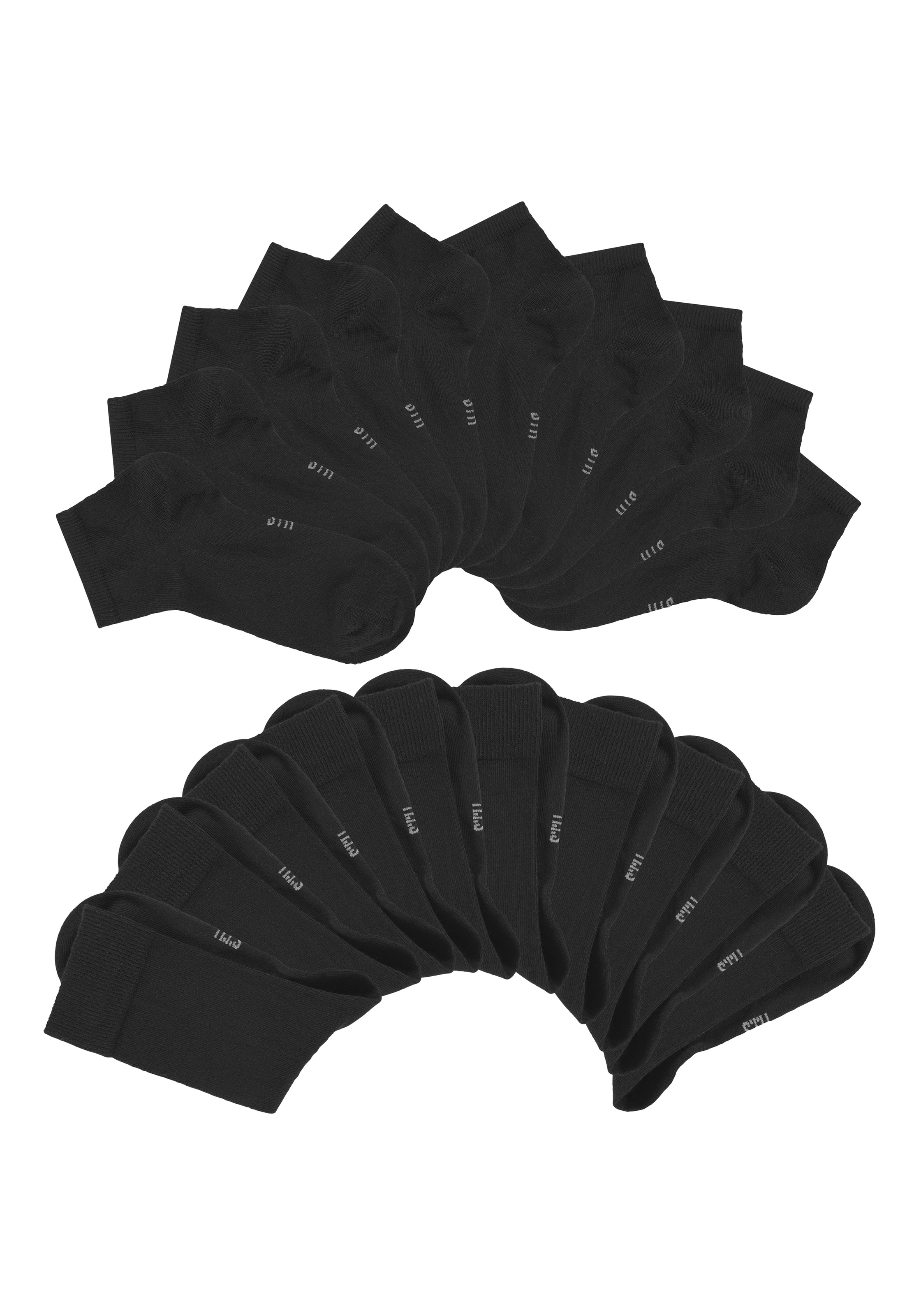 H.I.S Basicsocken Packung, 20 Paar tlg. zwei Längen im Kombi Pack günstig online kaufen