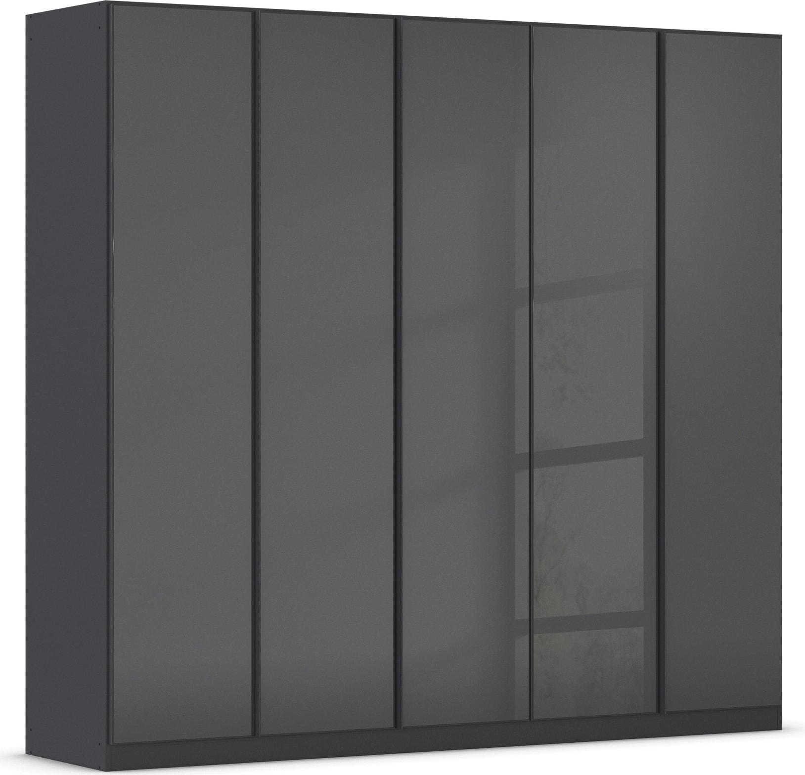 rauch Drehtürenschrank "Monostar" mit Glasfront sowie umfangreicher Innenau günstig online kaufen