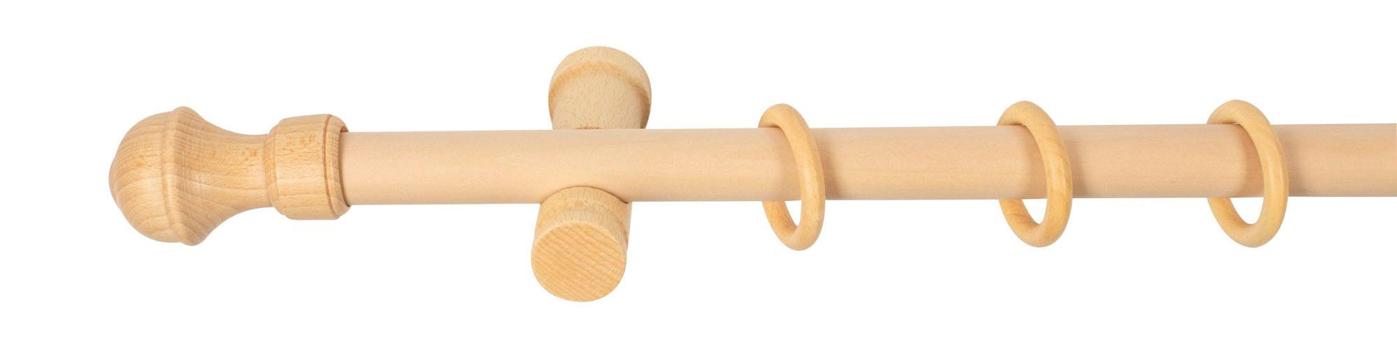 SN DECO GROUP Gardinenstange »Ares«, 1 läufig-läufig, Fixmaß