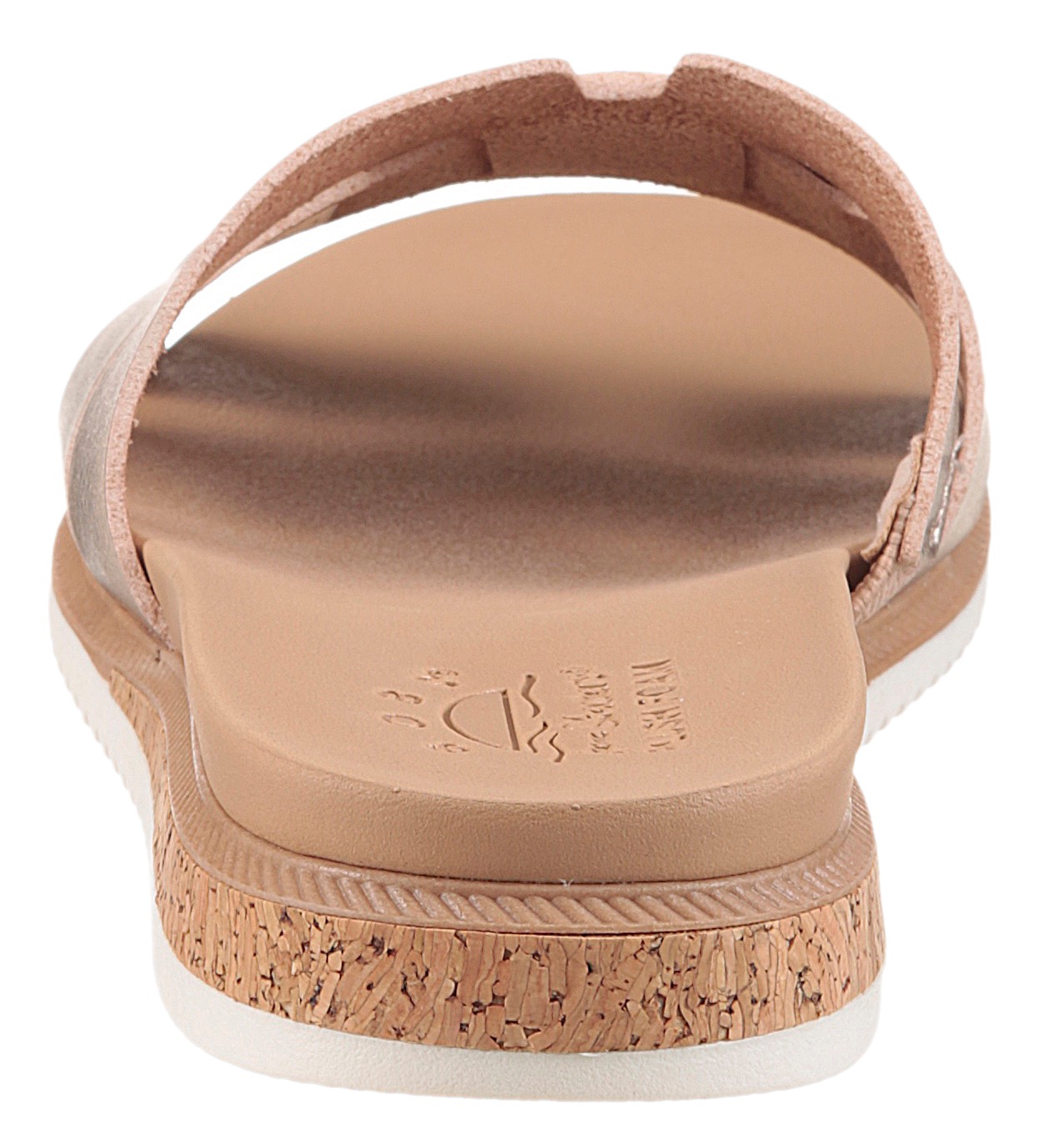 Skechers Pantolette "DESERT KISS LOW-PEAK LOOK", Flats, Sandale mit Fußbett günstig online kaufen
