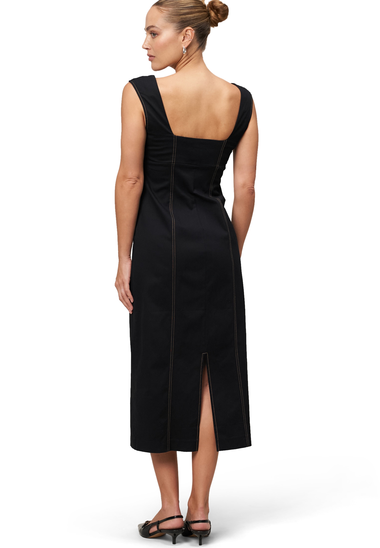 Zero Maxikleid »zero Maxikleid mit Schnürung«, Bindedetail