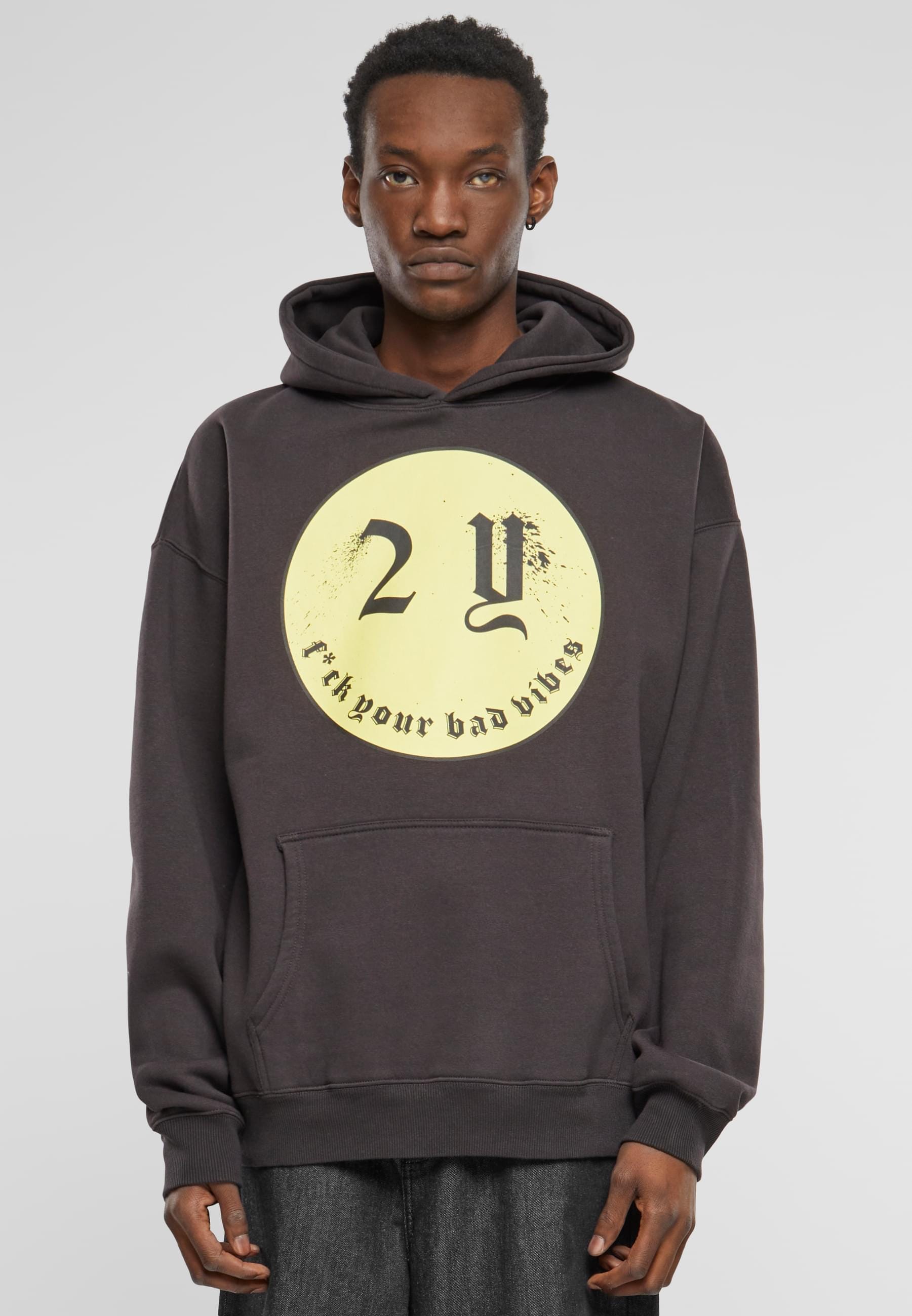 2Y Studios Kapuzensweatshirt »2Y Studios Herren Smiley Oversize Hoodie«