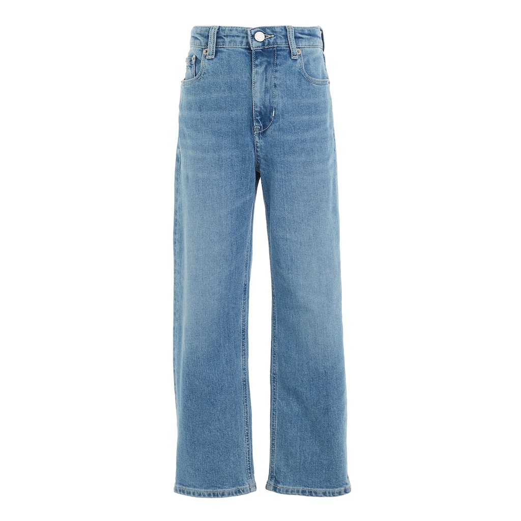 Tommy Hilfiger Loose-fit-Jeans »BAGGY WIDE MID WASH«