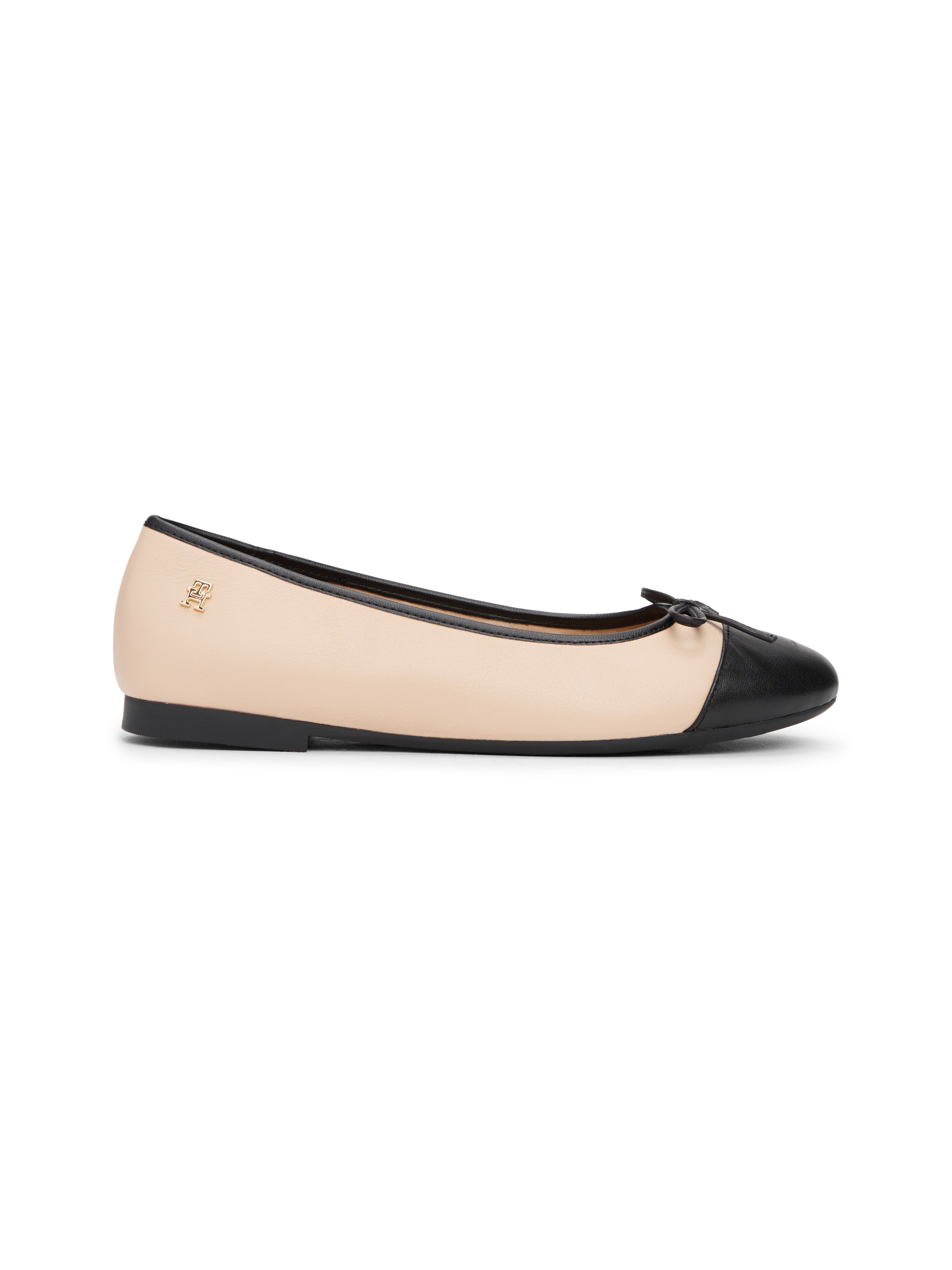 Thumbnail - Tommy Hilfiger Ballerina "TOE CAP LEATHER BALLERINA", Businesschuh, Schlupfschuh in schmaler Form