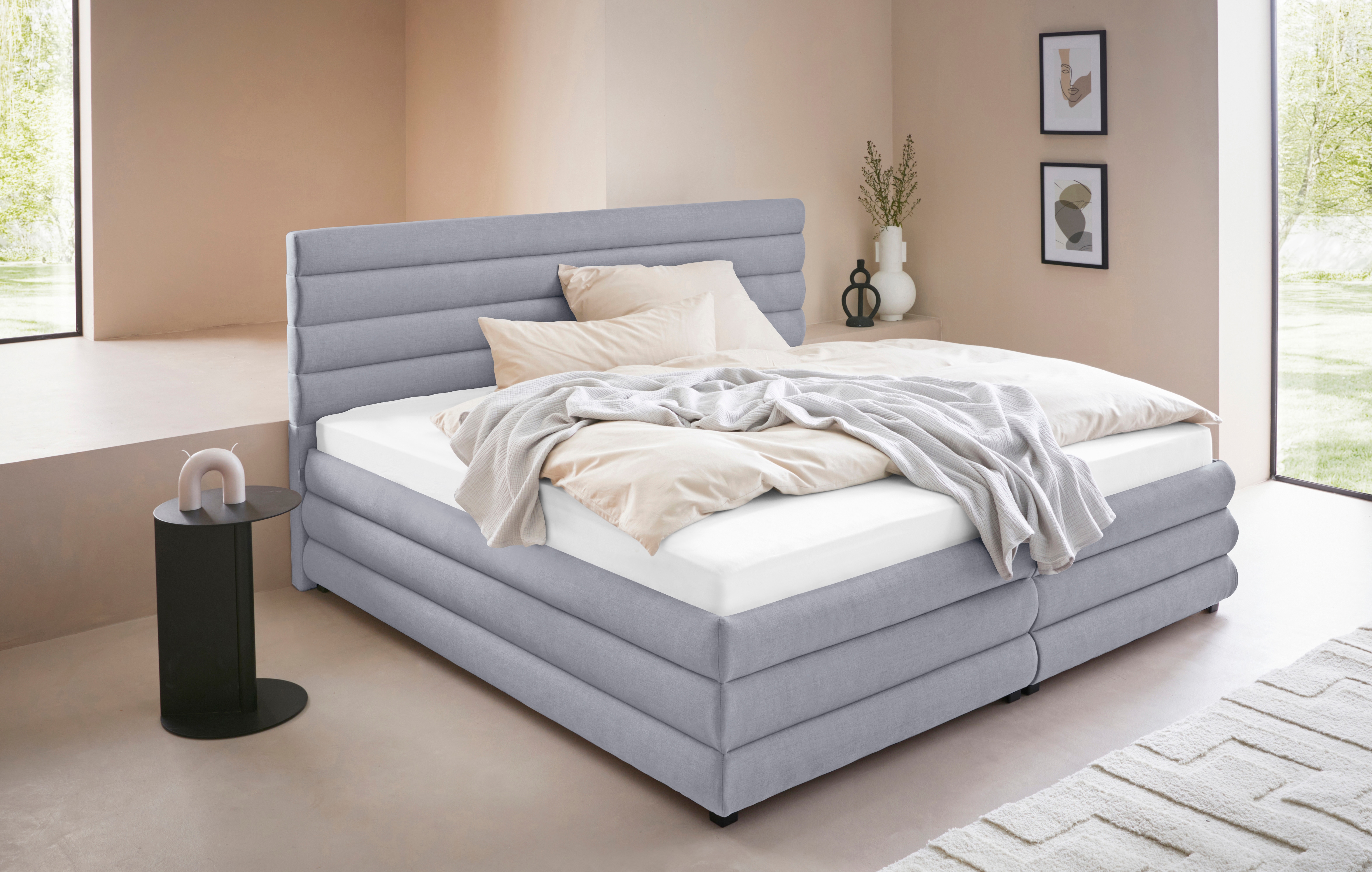 LeGer Home by Lena Gercke Polsterbett "Maylis" wahlweise mit und ohne Matratze und Lattenrost, auch in 200cm Breite