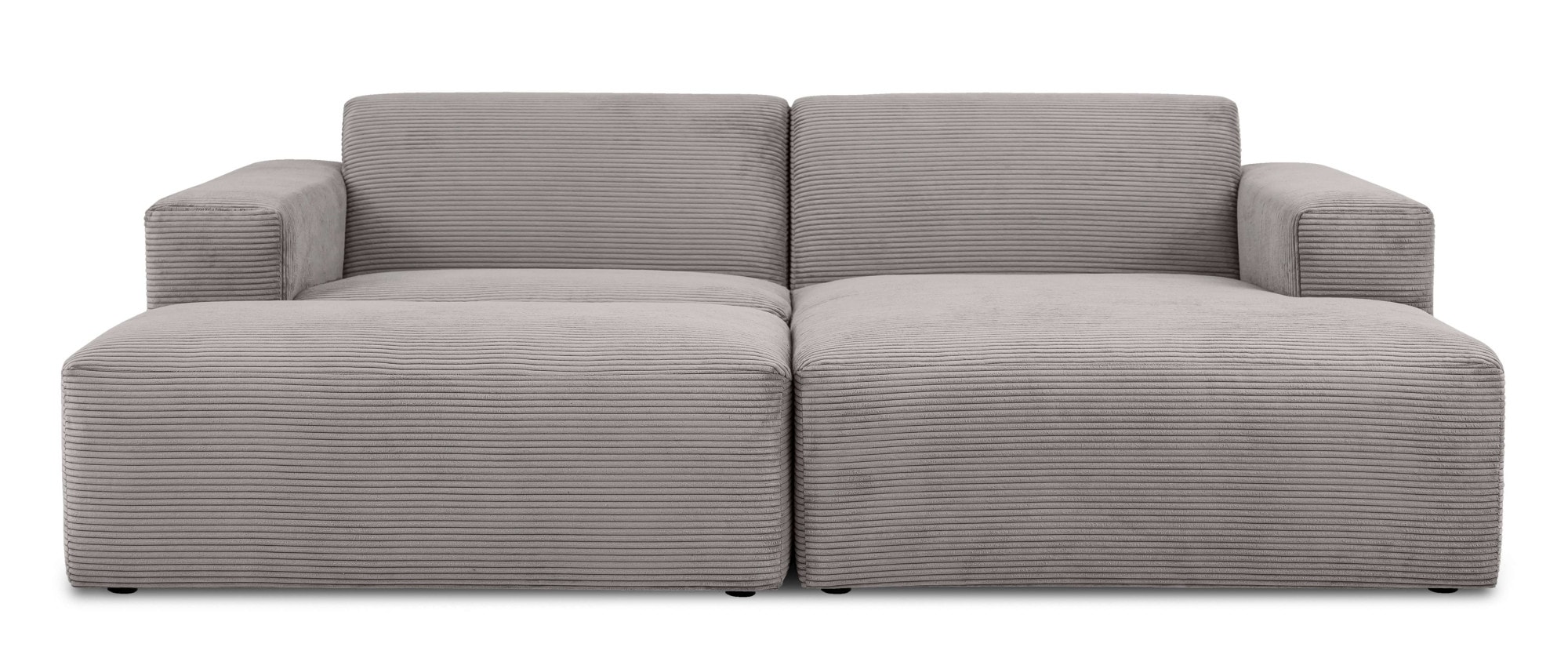 INOSIGN Ecksofa "Koa,228cm, L-Form, Modulsofa, Webstoff, Cord, Struktur", D günstig online kaufen
