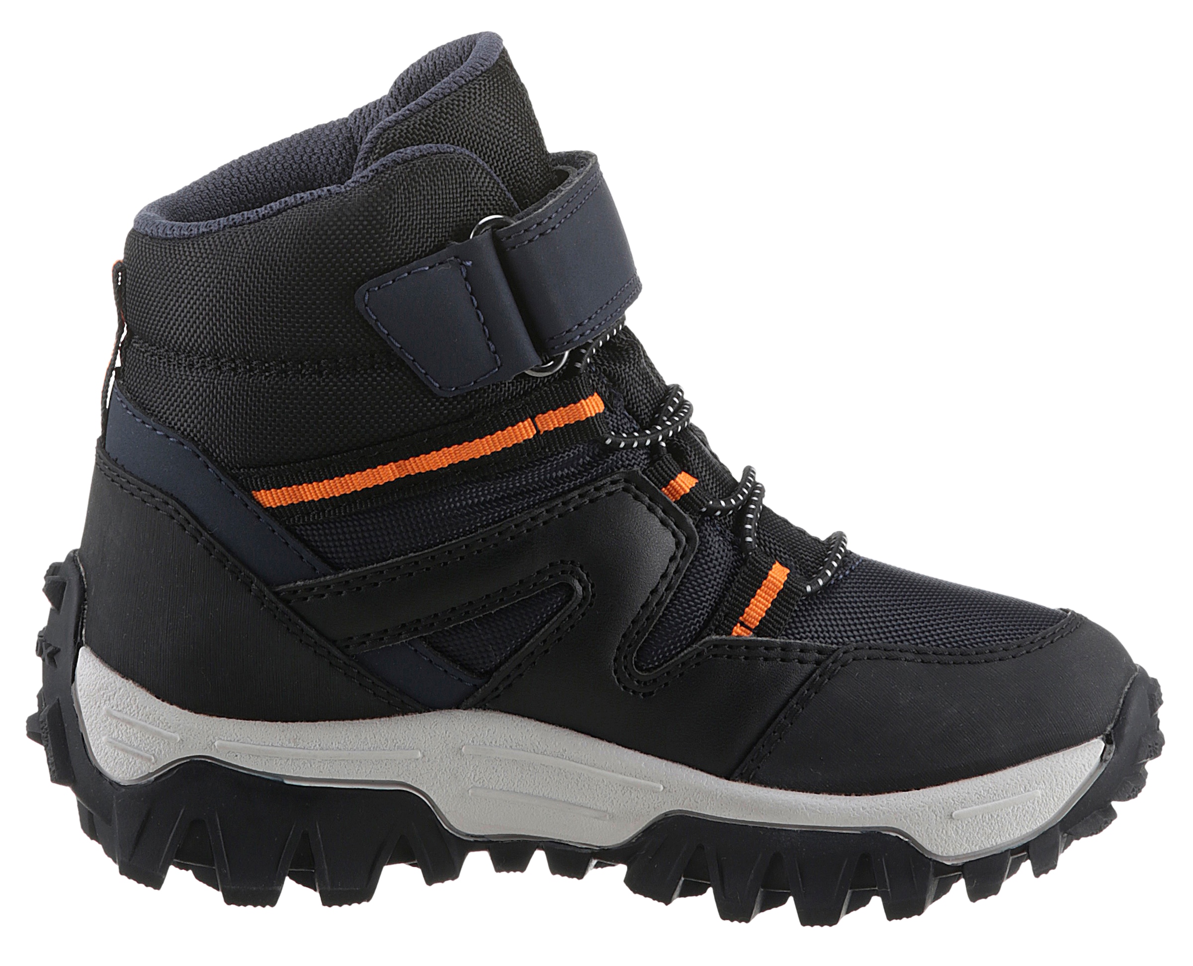 Geox Winterboots »J HIMALAYA BOY B ABX«, Snowboots, Klettstiefel, Kindergartenschuh mit Profillaufsohle