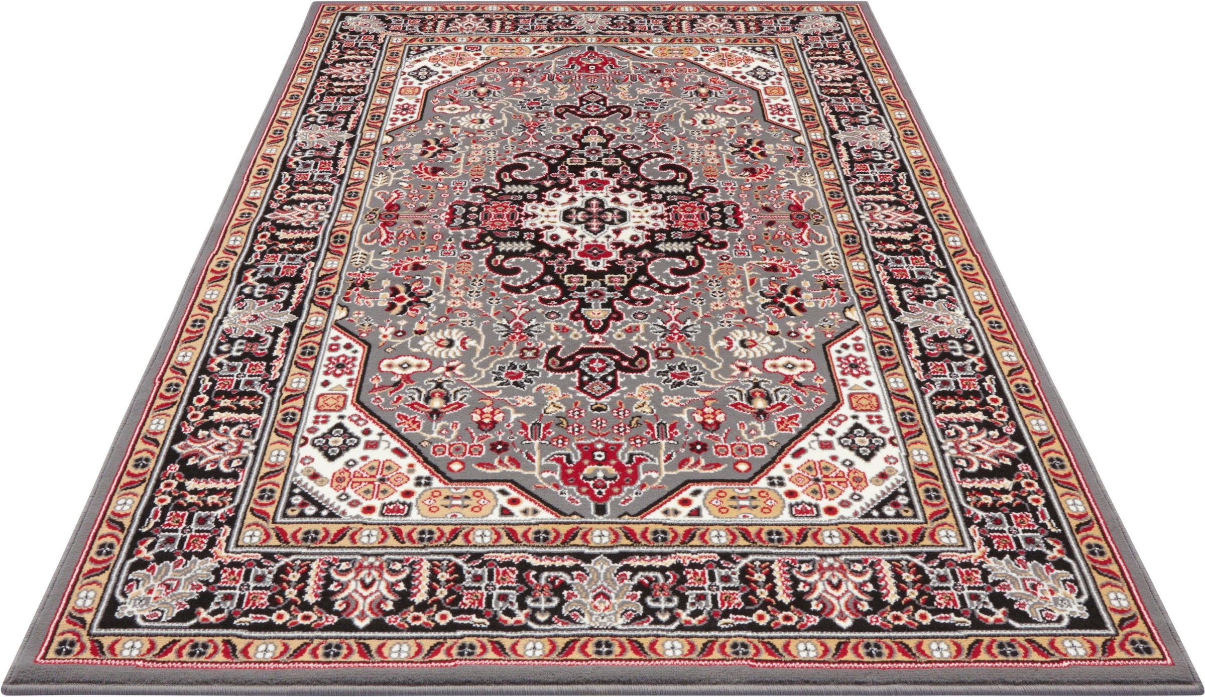 Teppich »Skazar Isfahan«, rechteckig, Kurzflor, Orient, Teppich, Vintage, Esszimmer,...