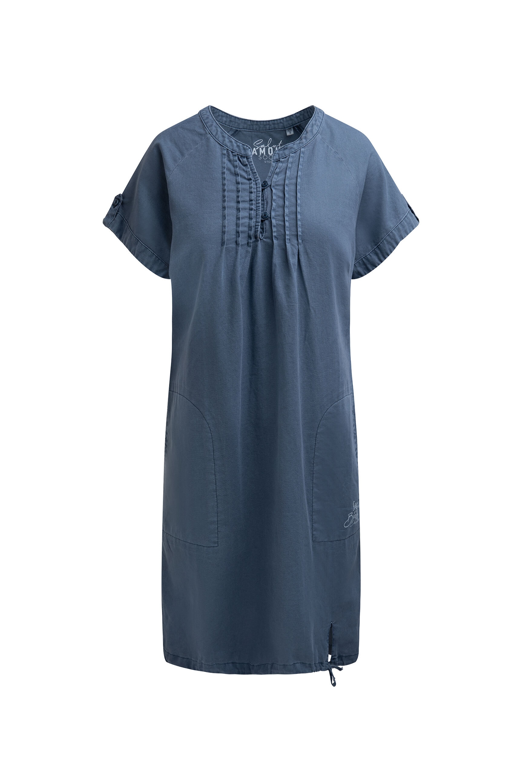 SOCCX Sommerkleid Ohne Taschen mit Taschen