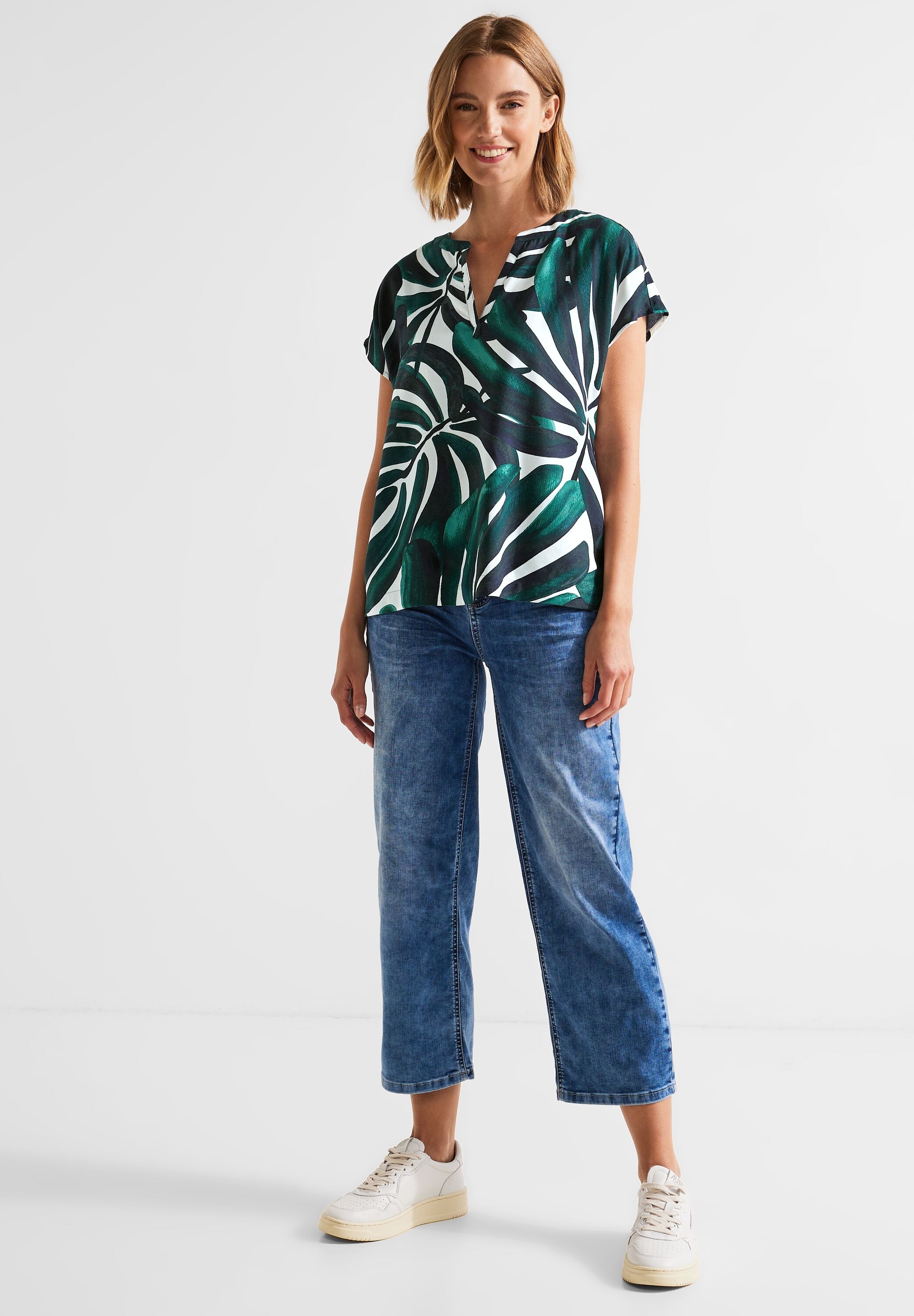 STREET ONE Shirtbluse, aus softer Viskose