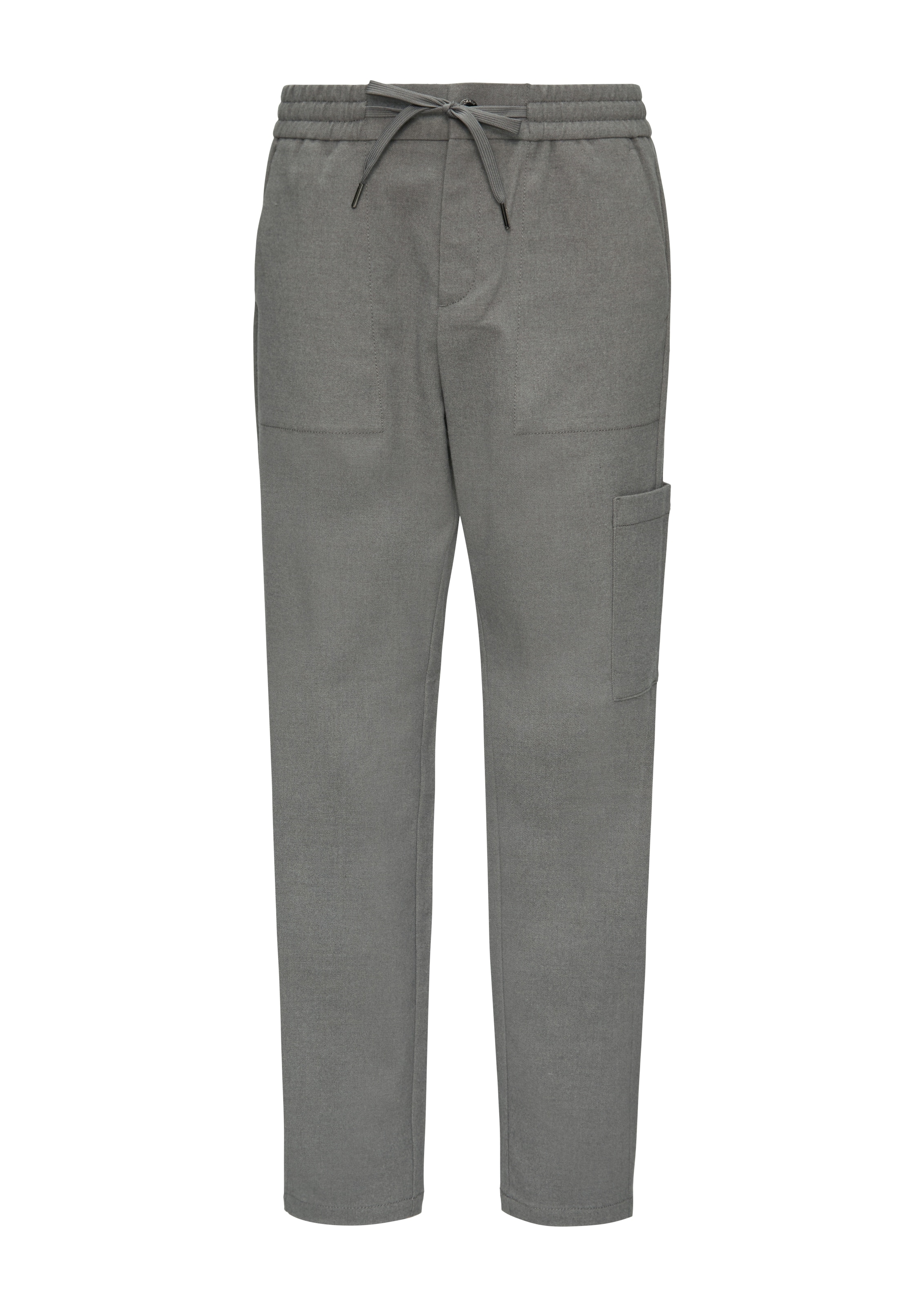 s.Oliver Stoffhose, Sommerhose mit Gummizug und Bindeband