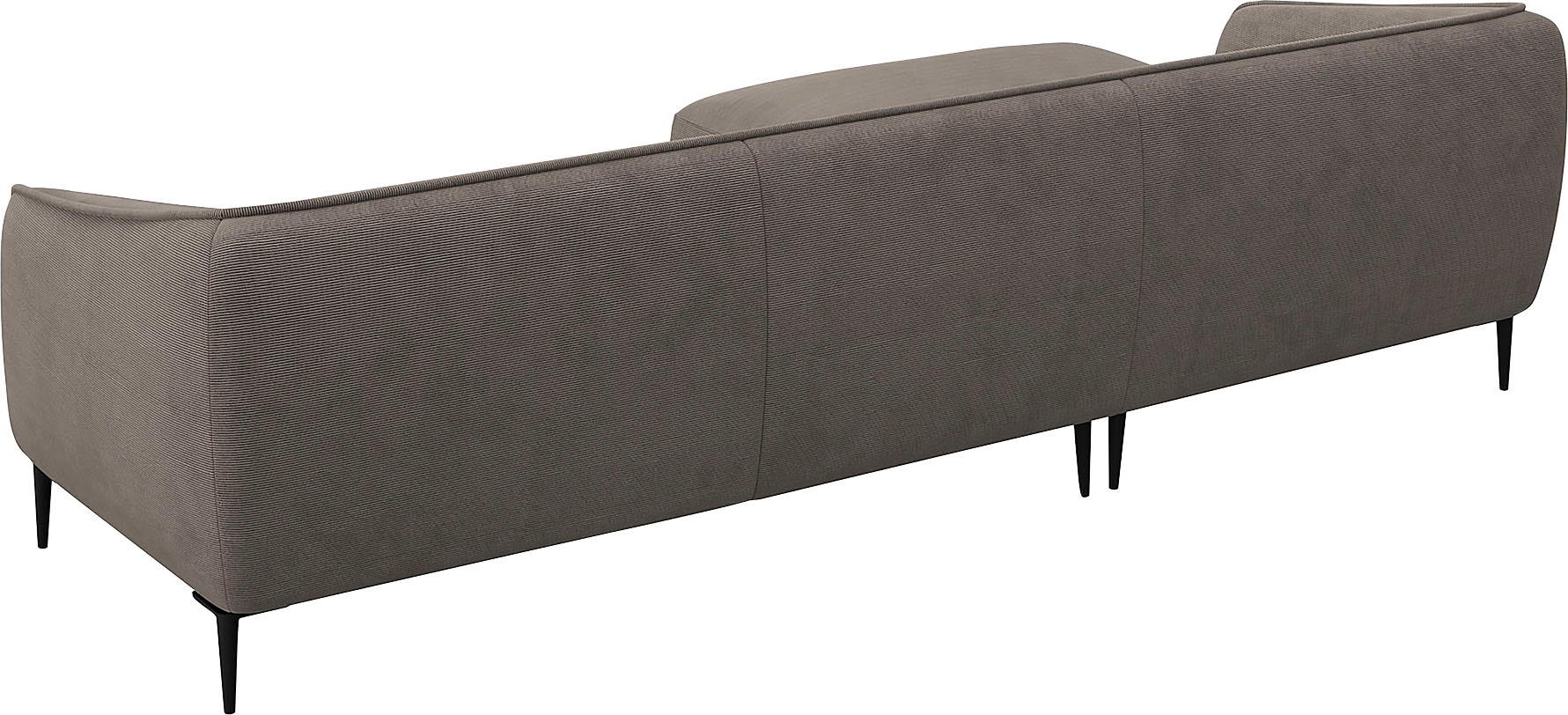 FLEXLUX Ecksofa »Belle Designsofa, L-Form, B/T 288/149 cm«, Skandinavisches Design, In hochwertiger Verarbeitung