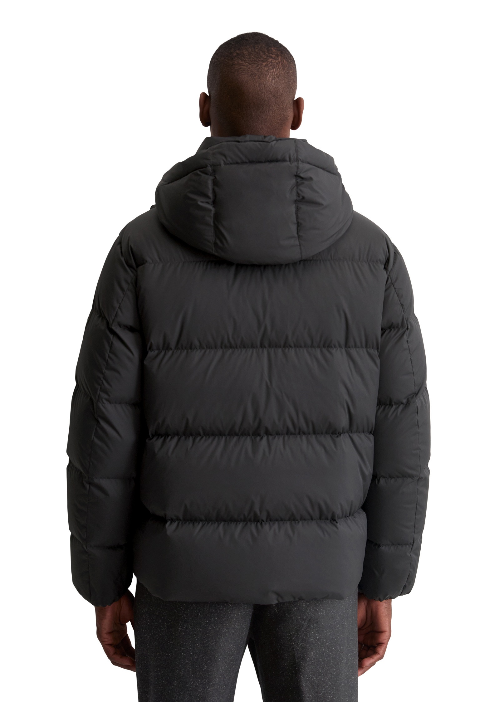 Marc O'Polo Outdoorjacke »mit abnehmbarer Kapuze«, ohne Kapuze