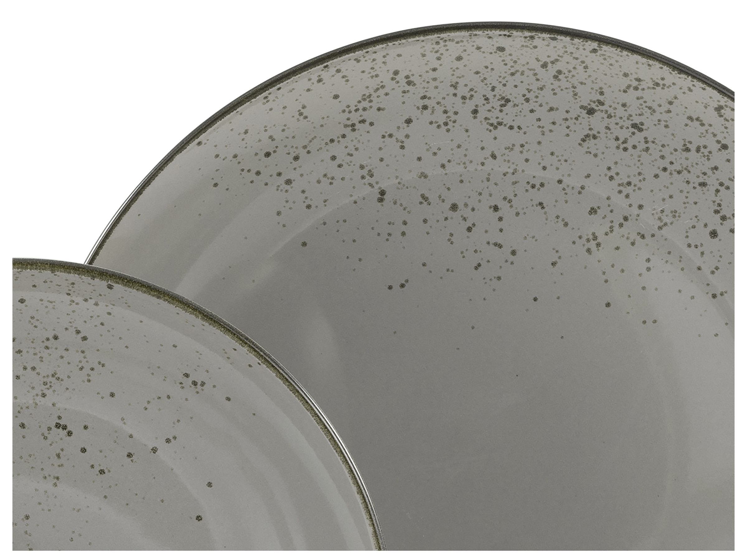 CreaTable Kombiservice »Nature Collection, Kombi-Service 16-tlg«, (Set, 16 tlg.), Handwerklicher Look, Vintage