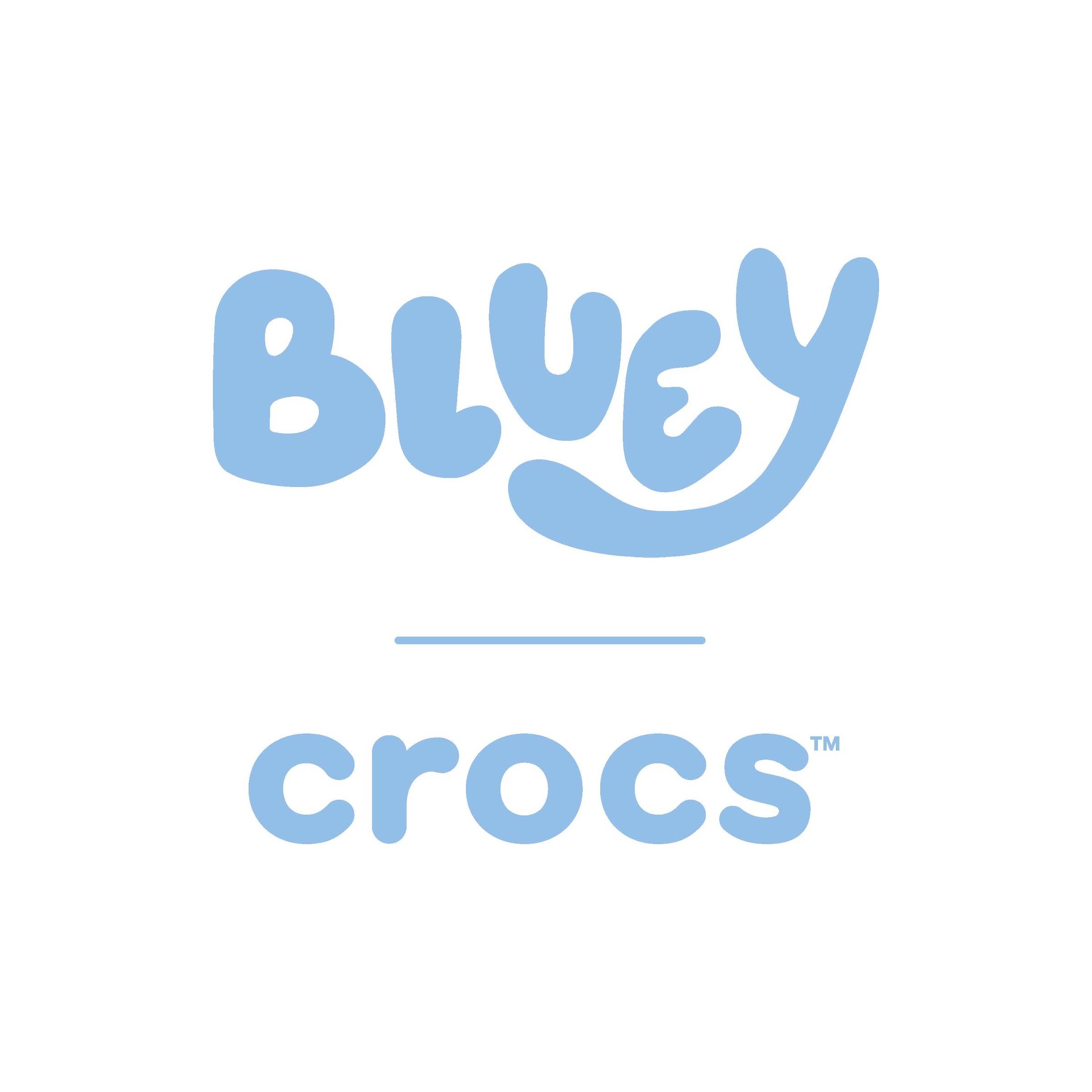 Crocs Clog »Bluey Multi Classic«  Sommerschuh, Hausschuh, Strandschuh mit süßen Tiermotiven
