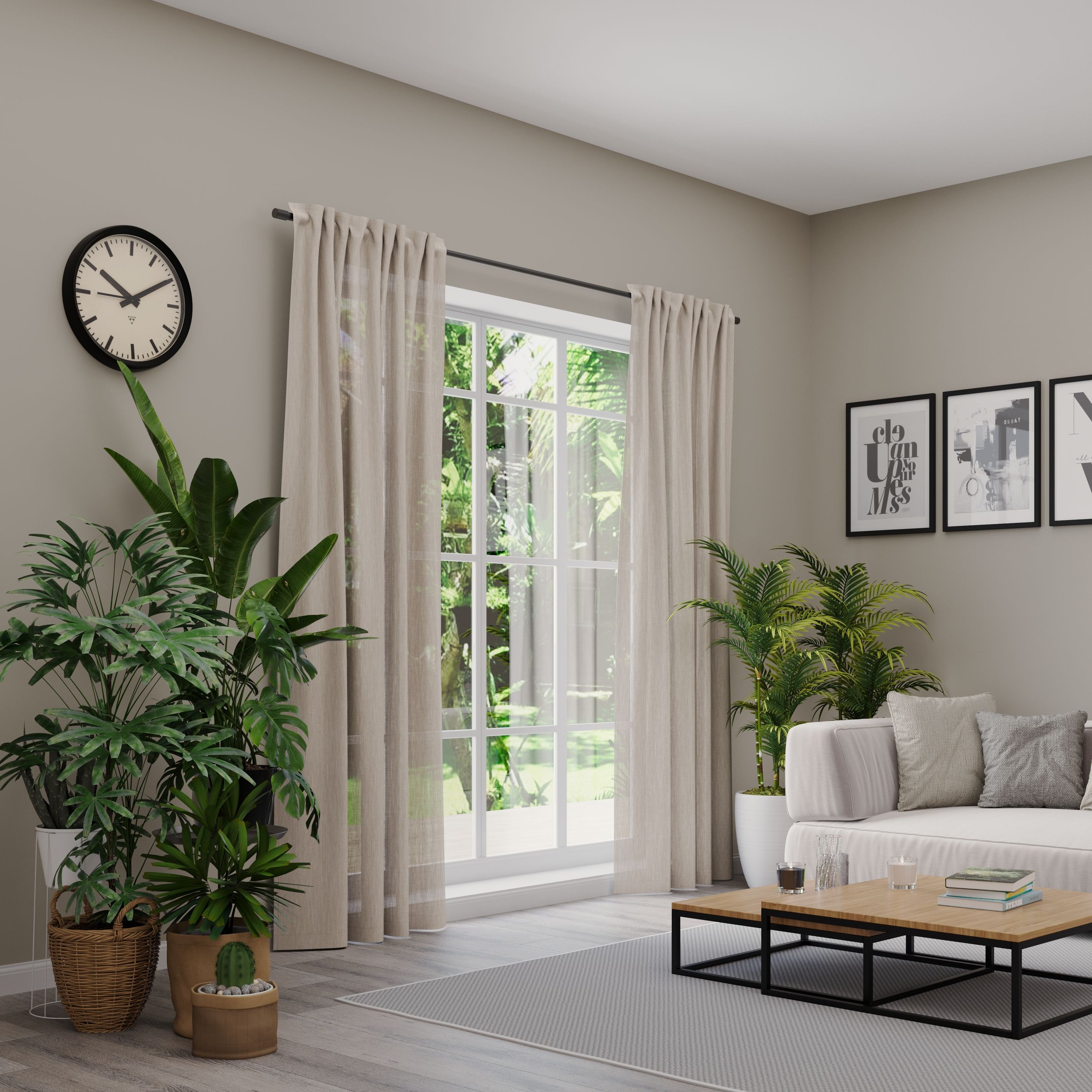 Neutex for you Vorhang "Libre-ECO" Multifunktionsband 1 Stk. tlg. günstig online kaufen