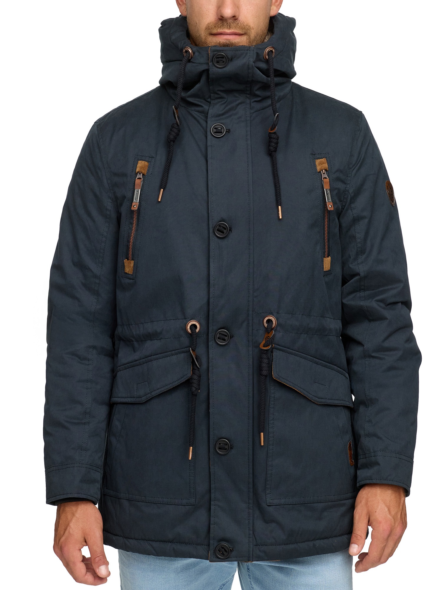 Indicode Parka "INGillespie" mit Kapuze günstig online kaufen