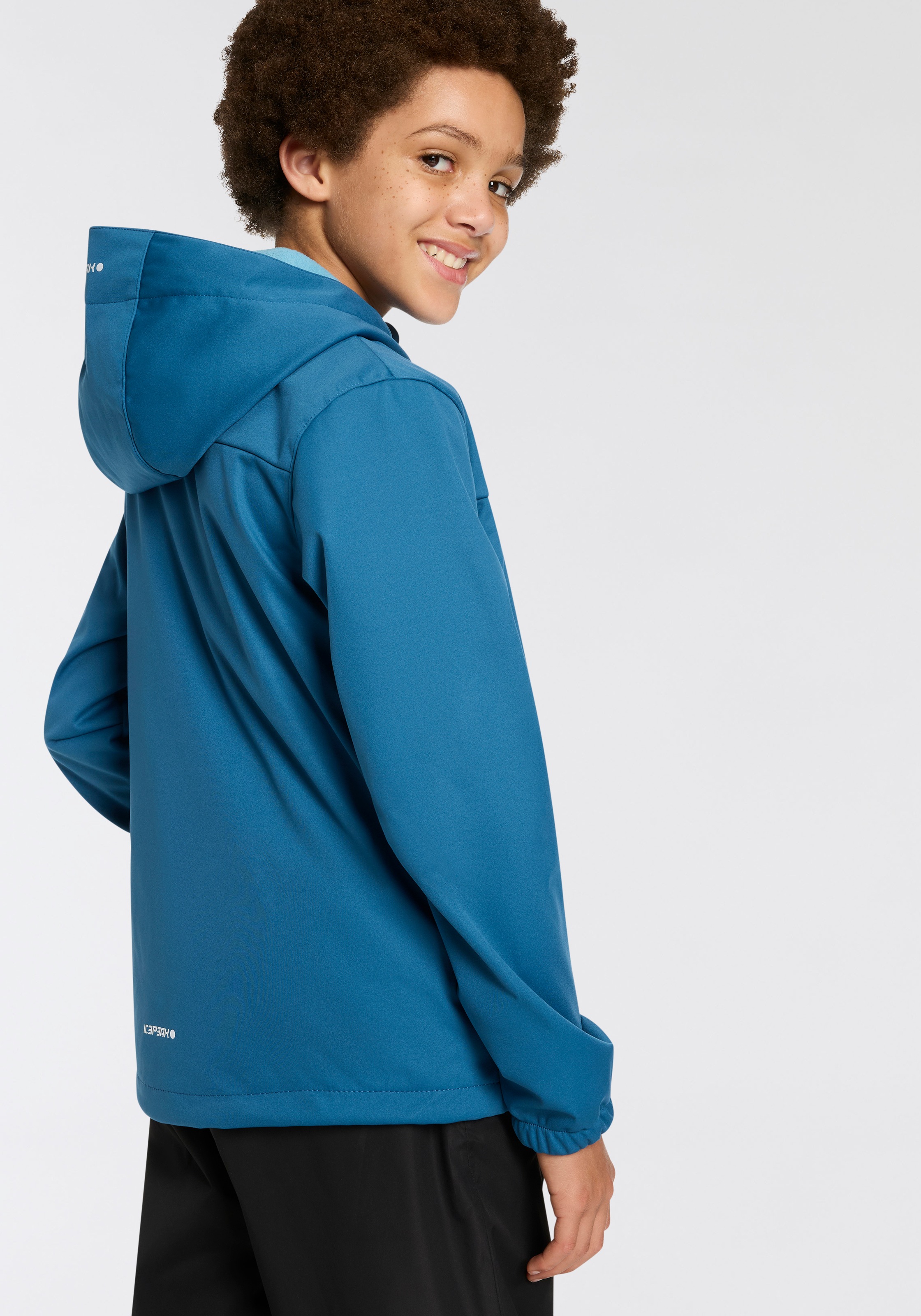 Icepeak Softshelljacke "KONAN JR", (1 St.), mit Kapuze günstig online kaufen