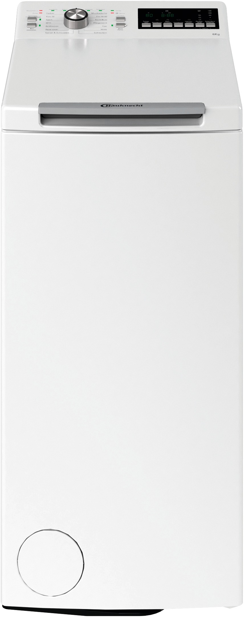 BAUKNECHT Waschmaschine Toplader »WMT Eco Shield 6523 C«, 6,5 kg, 1200 U/min
