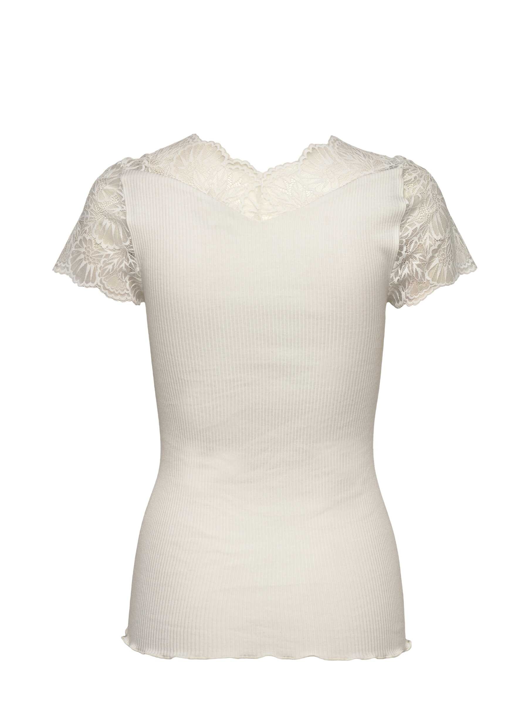 rosemunde Spitzenshirt "Beatha Lace Capsleeve T-Shirt" wunderschöne elastis günstig online kaufen