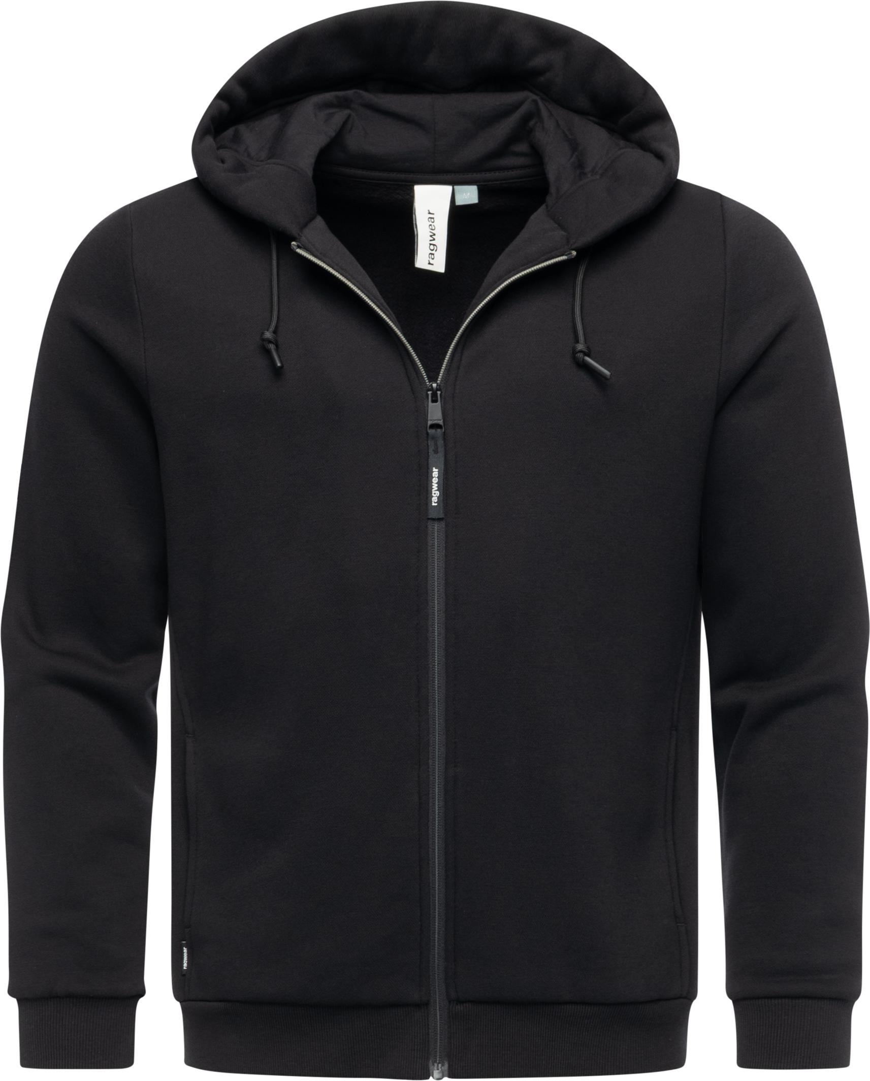 Ragwear Sweatjacke "Wernons" Weiche Herren Alltagsjacke mit verstellbarer Kapuze