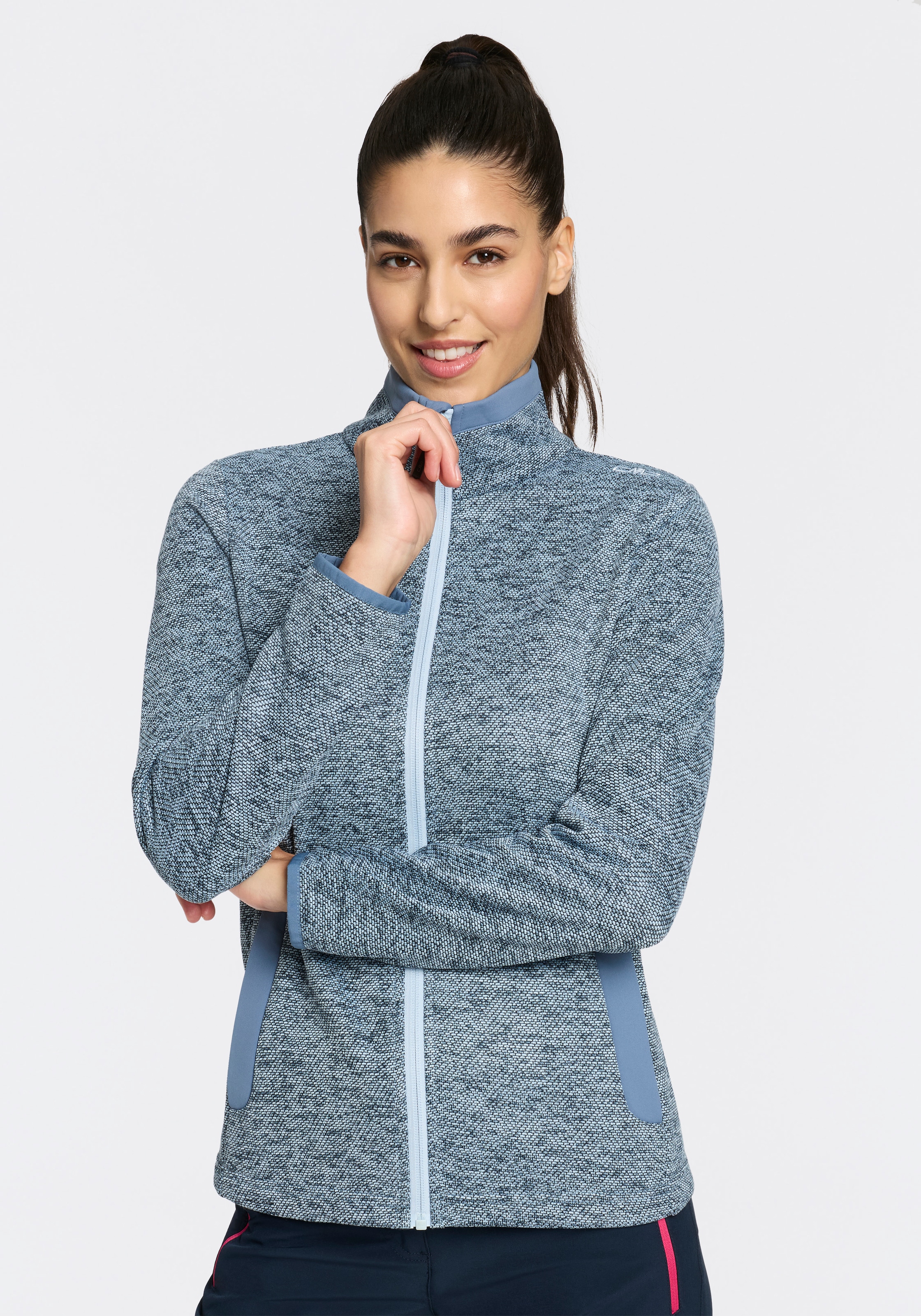 CMP Strickfleecejacke Strickfleece-Ausführung, atmungsaktiv, schnell tocknend
