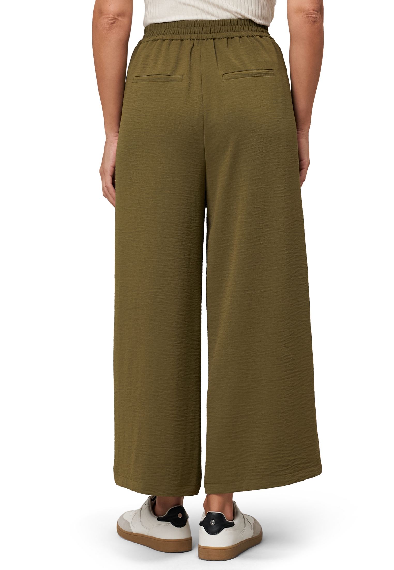 Zero Stoffhose »zero Hose mit weitem Bein und Gürtel 26 Inch«, Gürtel