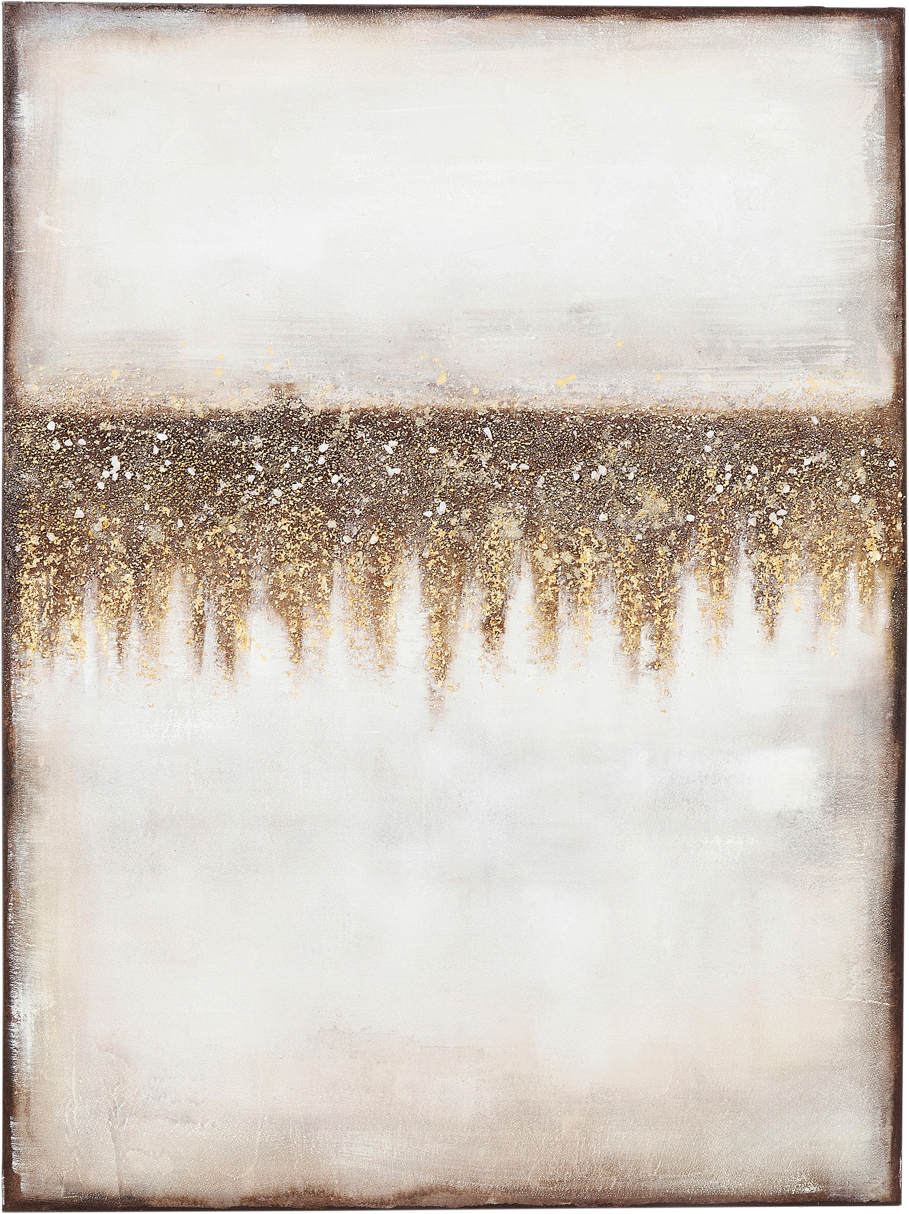 Kare Design Leinwandbild "Acrylbild Abstract Fields" günstig online kaufen
